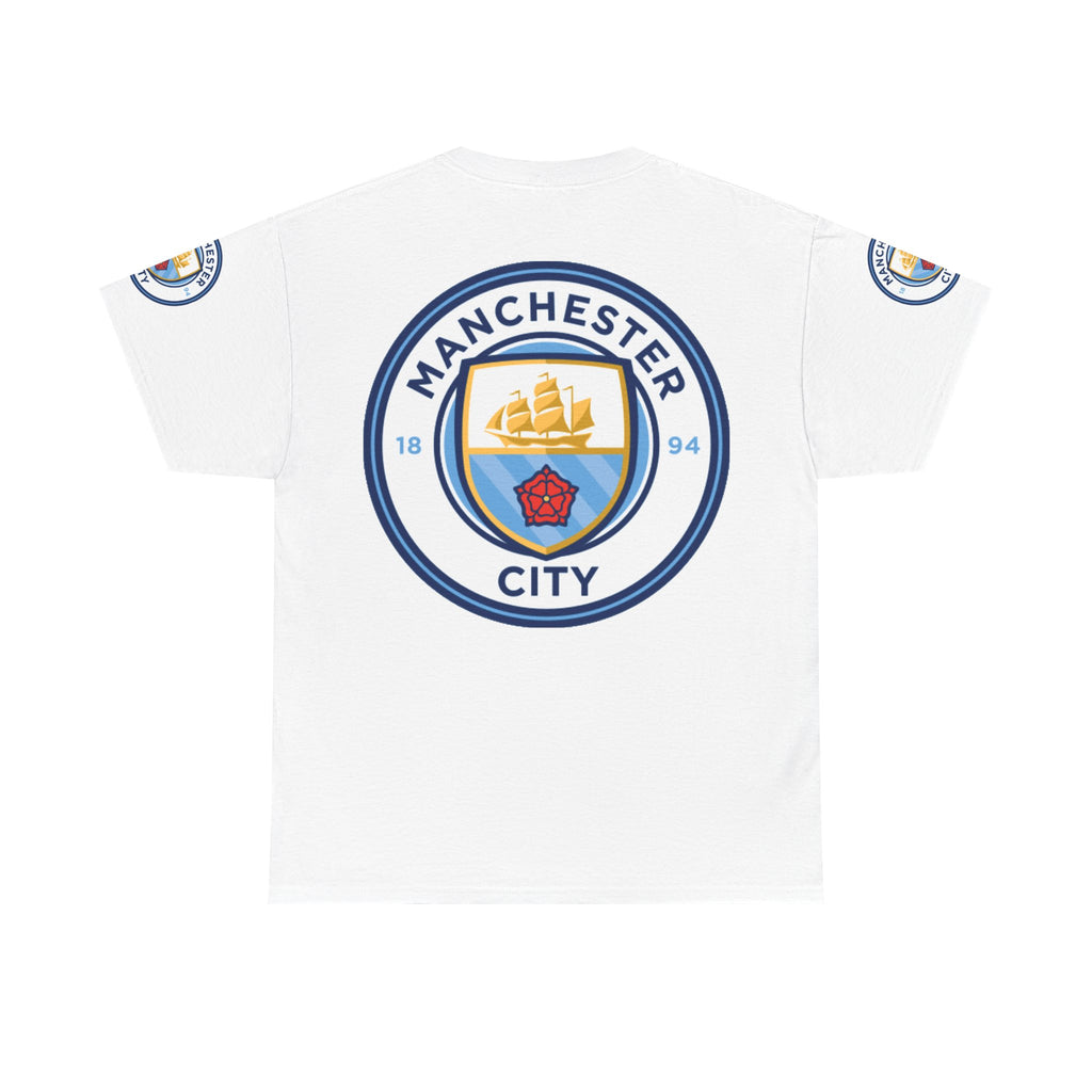 Manchester City Crest T-Shirt — Football Club Logo Tee