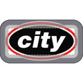 Manchester City Oasis Inspired Logo Pencil Case — Polyester Zip Pouch for School & Travel