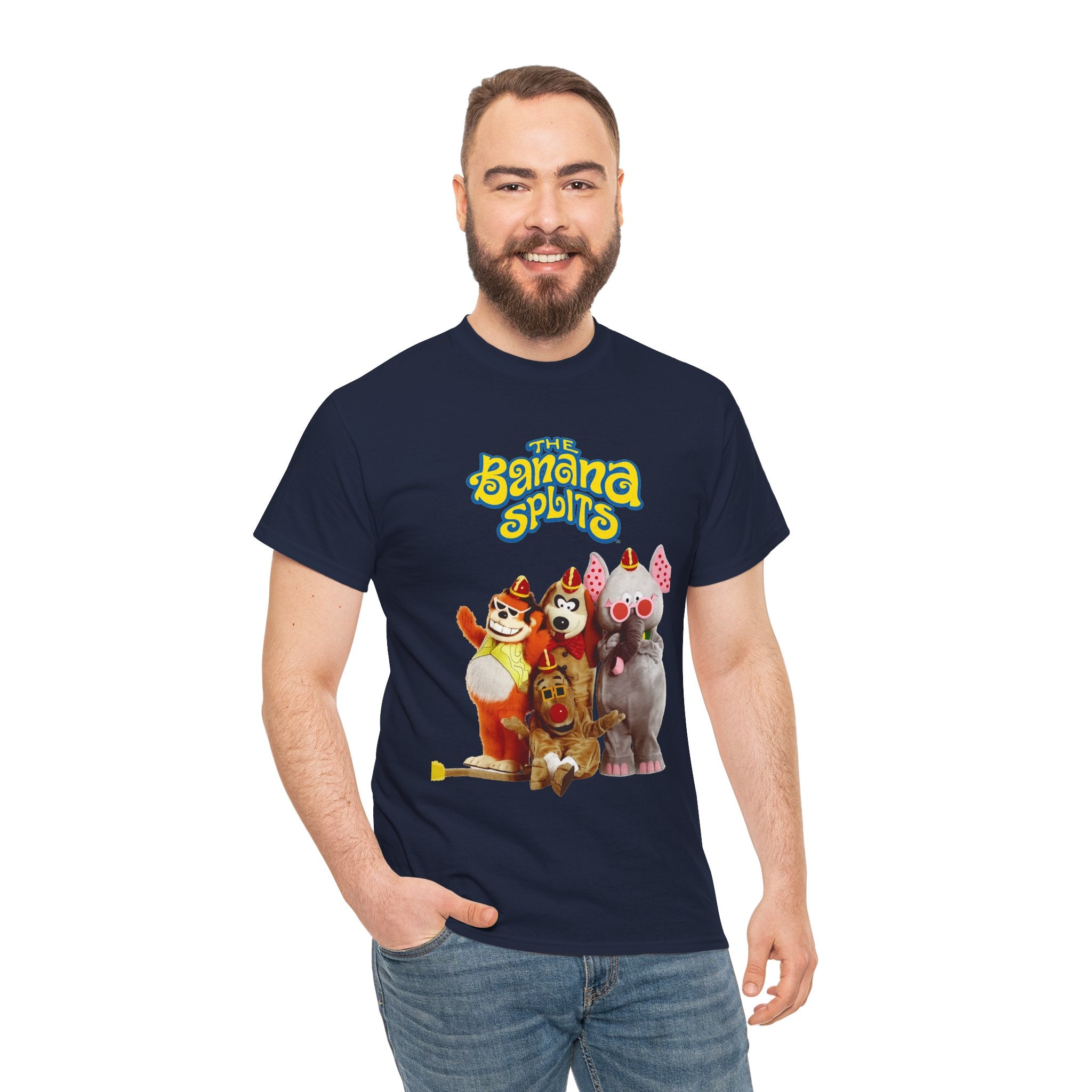 Vintage Banana Splits Graphic Tee (Retro TV Characters)