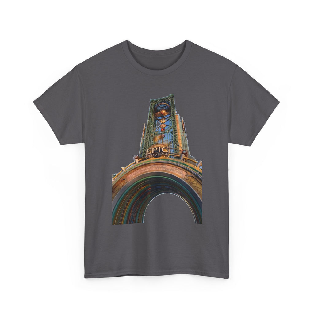 Epci Universe Vintage Theater Arch Graphic Tee — 'Epic' Retro Marquee T-Shirt