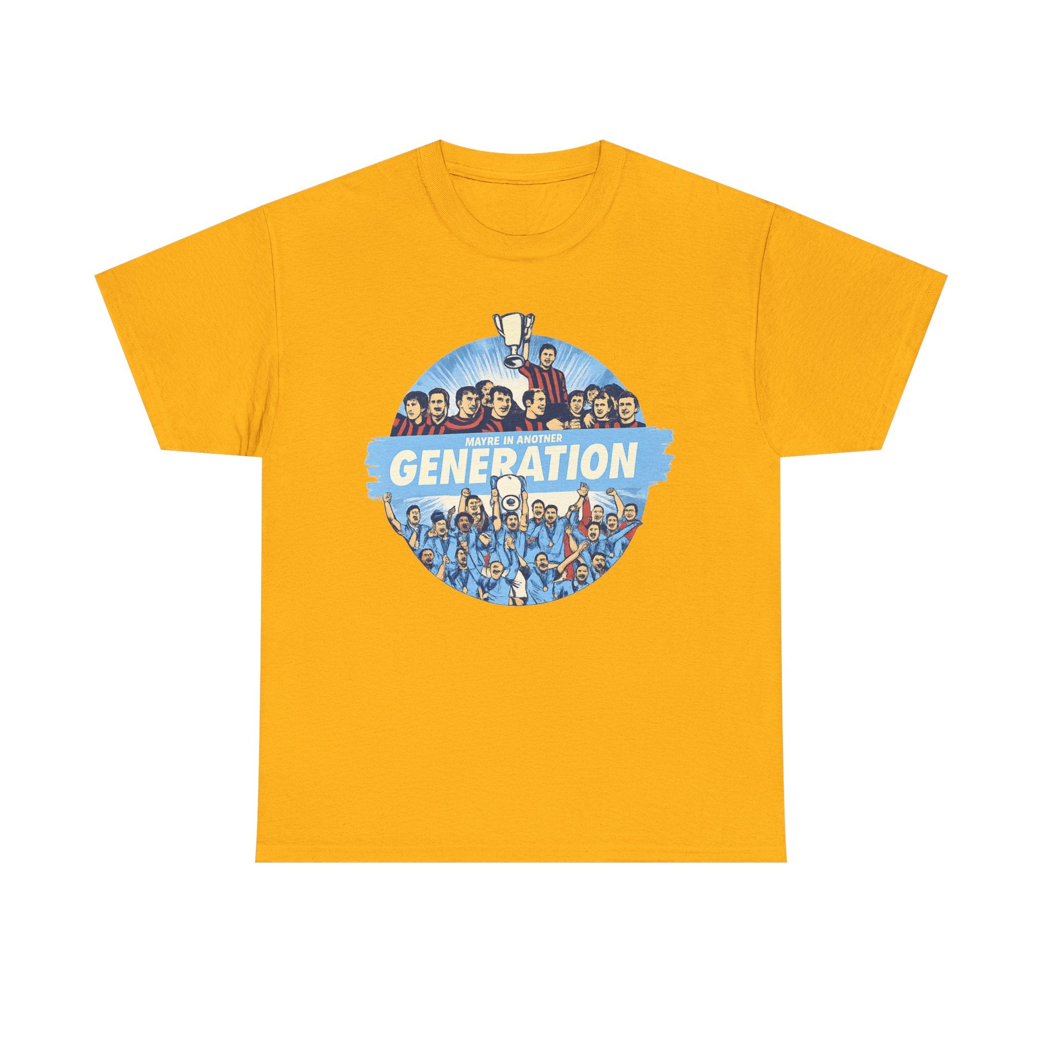 Manchester City Maybe in Another Generation Champions T‑Shirt — Retro Team Fan Tee