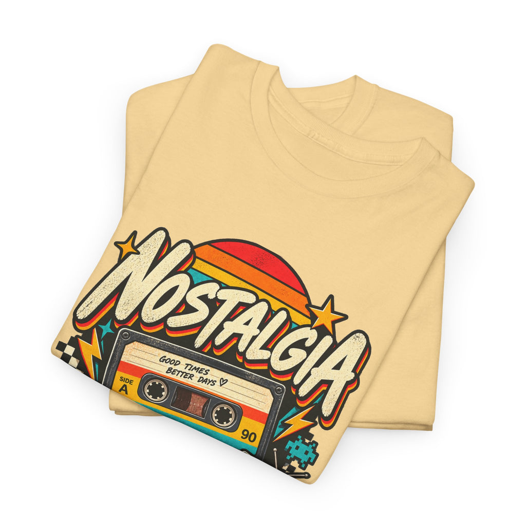 Nostalgia Never Gets Old Unisex Heavy Cotton Tee