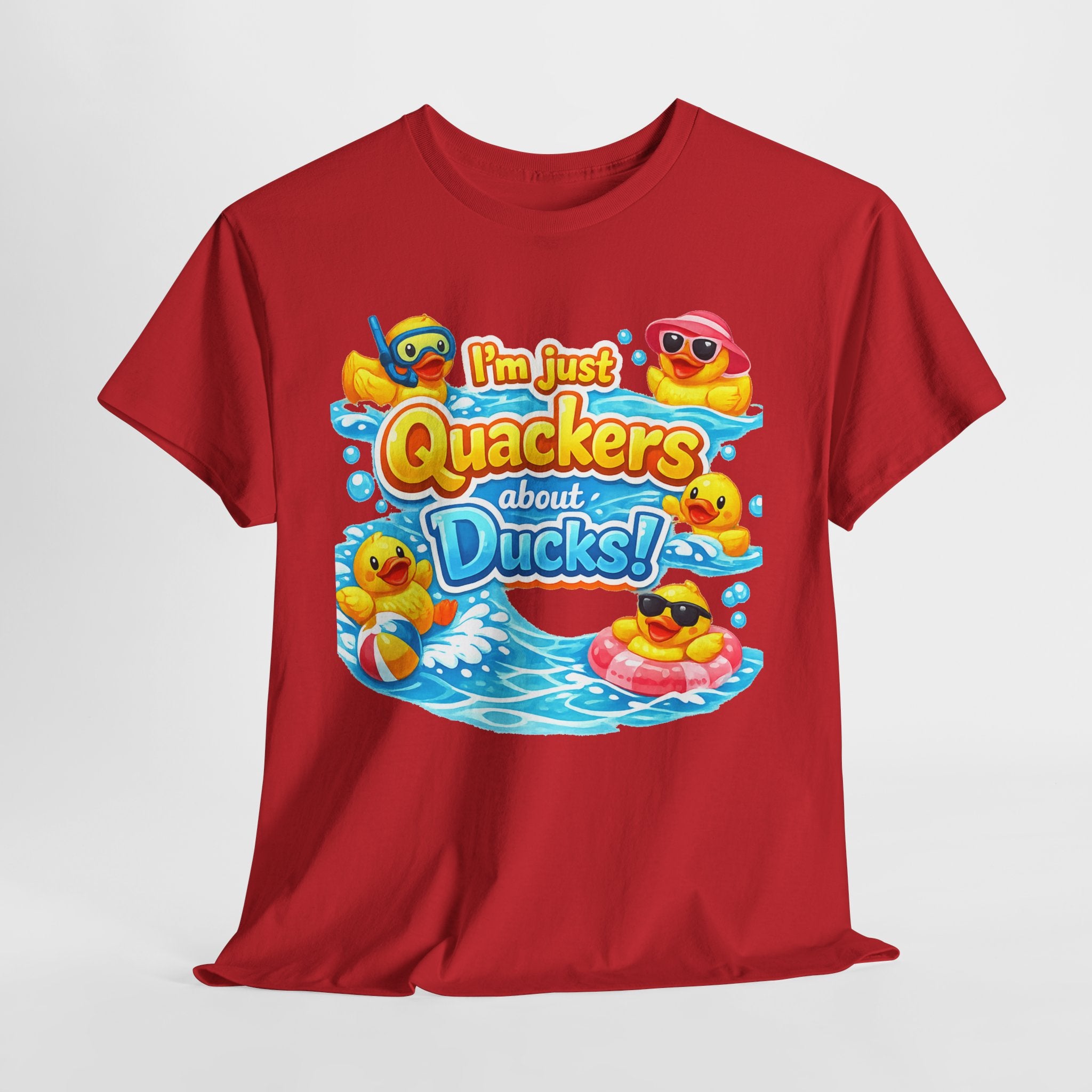 I'm Just Quackers About Ducks! Cute Rubber Duck Pool Tee