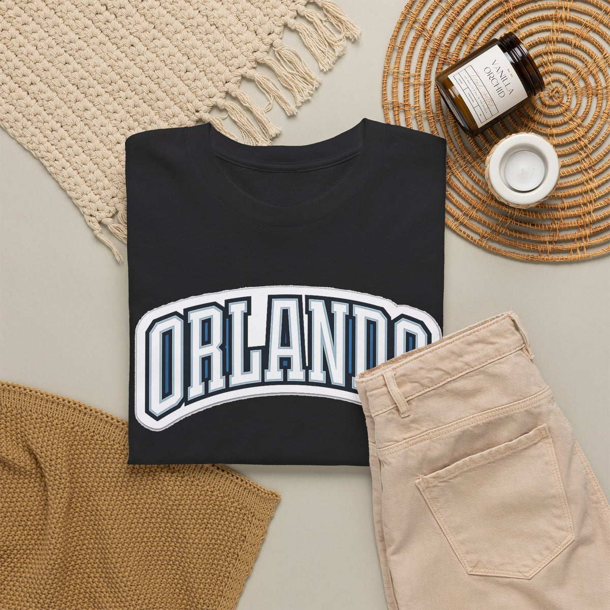 Orlando Arch Tee — City Vintage Style T‑Shirt
