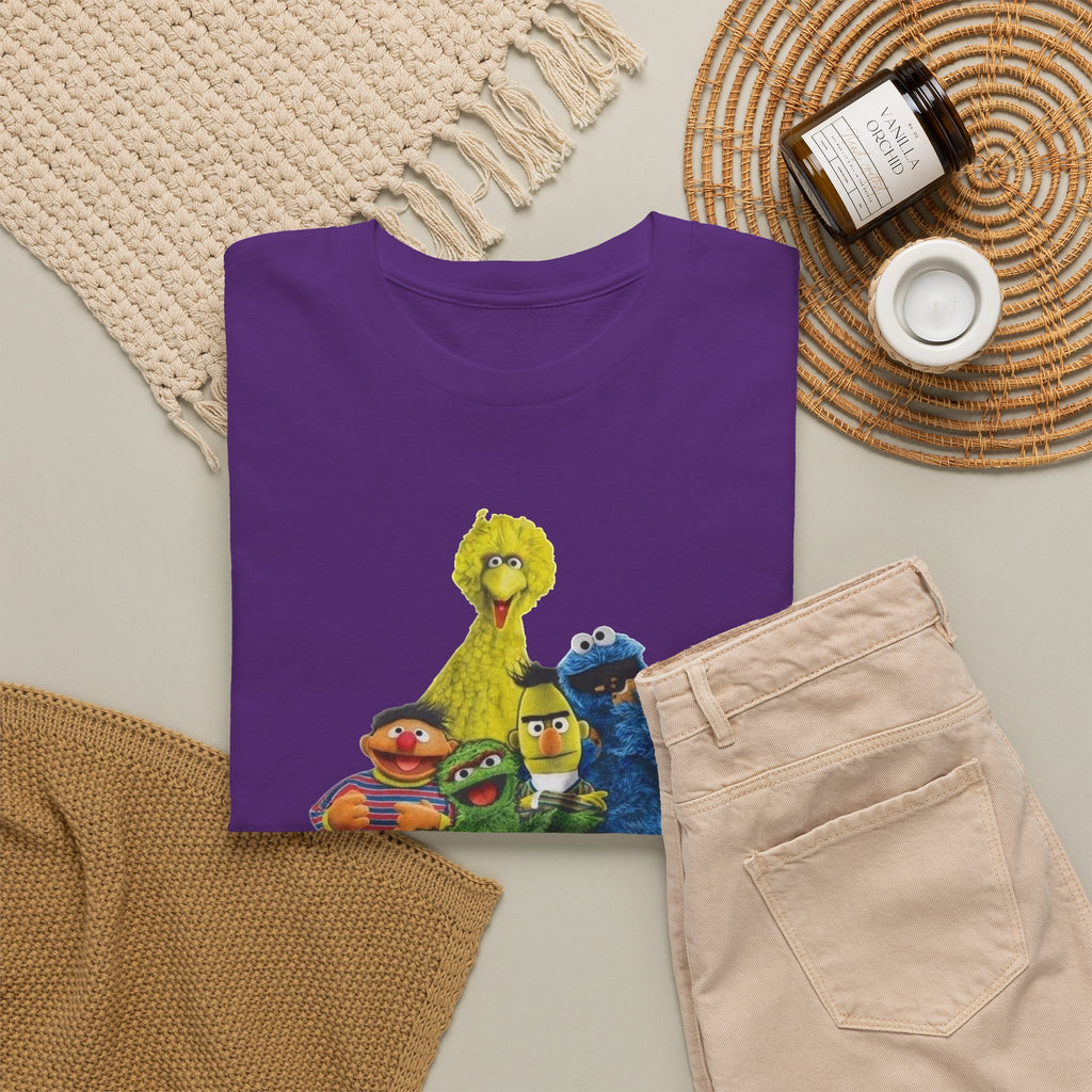T-Shirt — "Straight Outta the Streets" Sesame Friends Graphic Tee