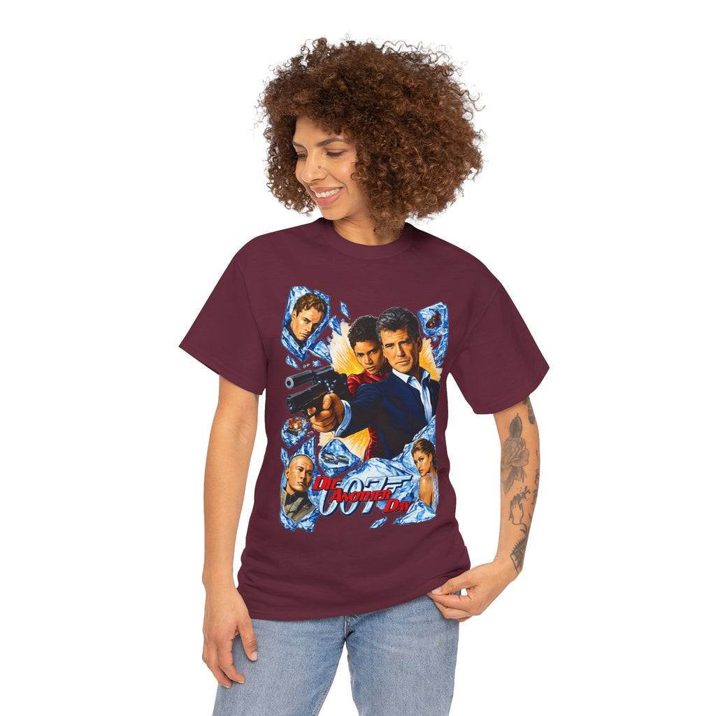 James Bond 007 Die Another Day Movie Poster Tee — Classic Spy Film Graphic T-Shirt