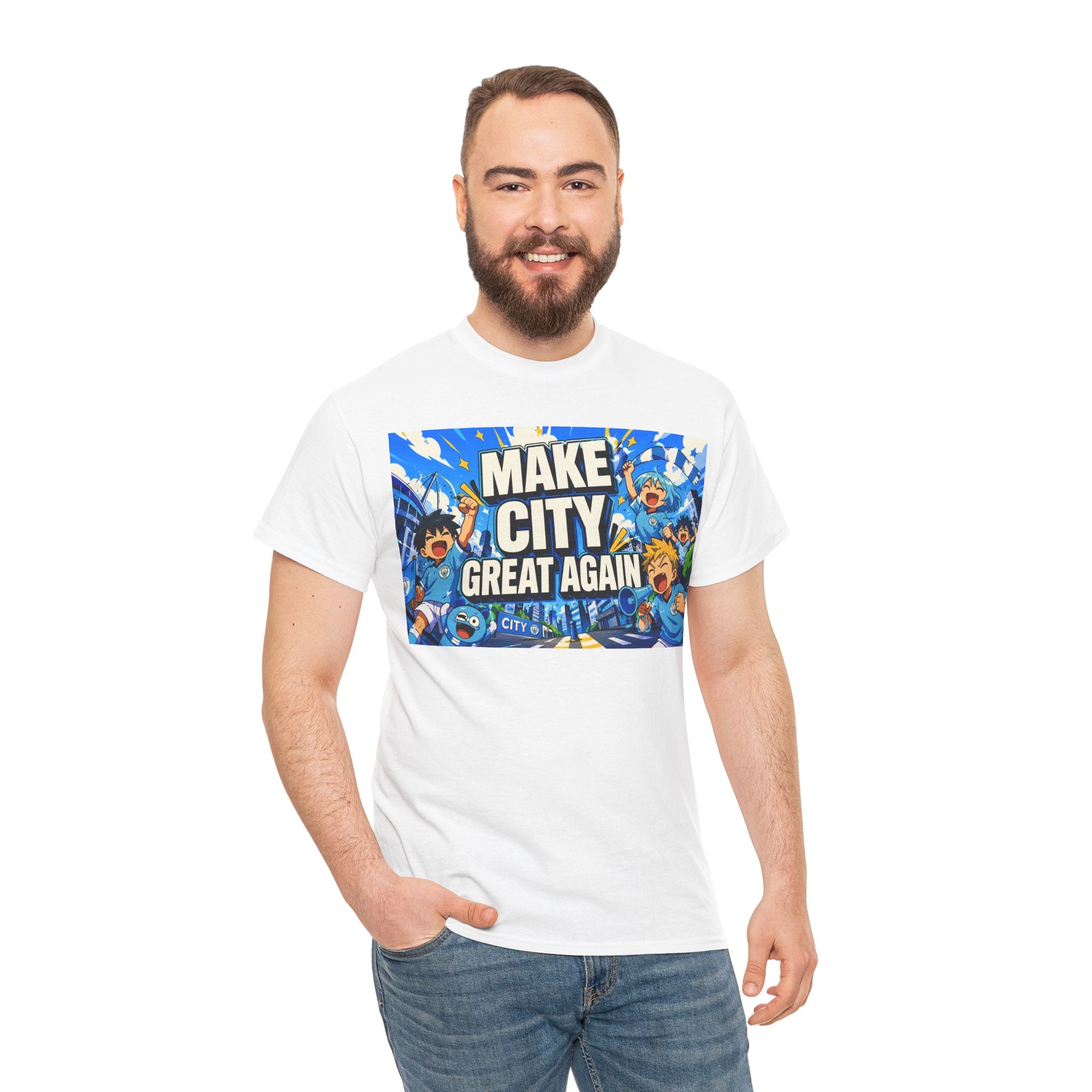 Make City Great Again Graphic Tee — Urban Skateboard Streetwear T-Shirt