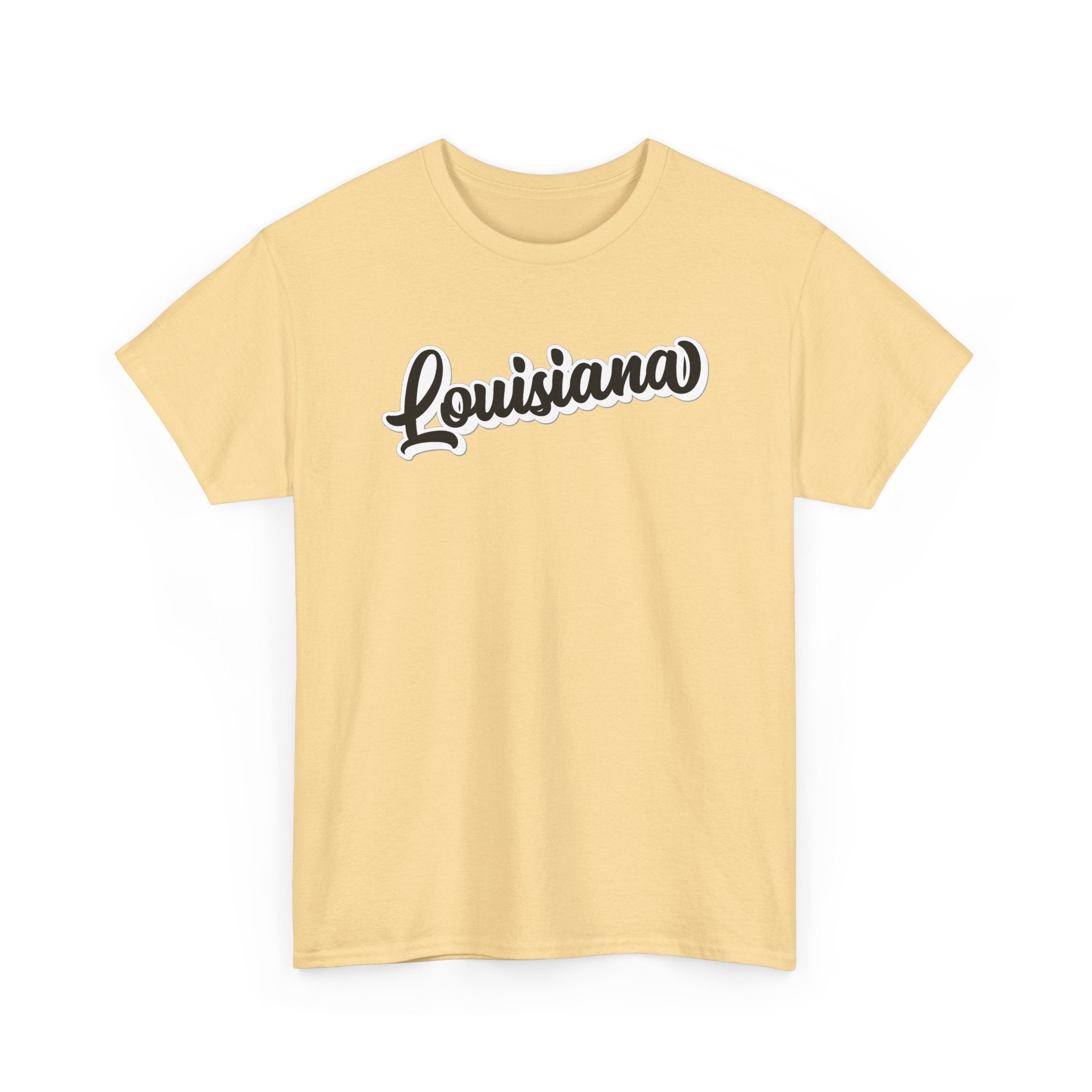 Louisiana Script Cotton T-Shirt