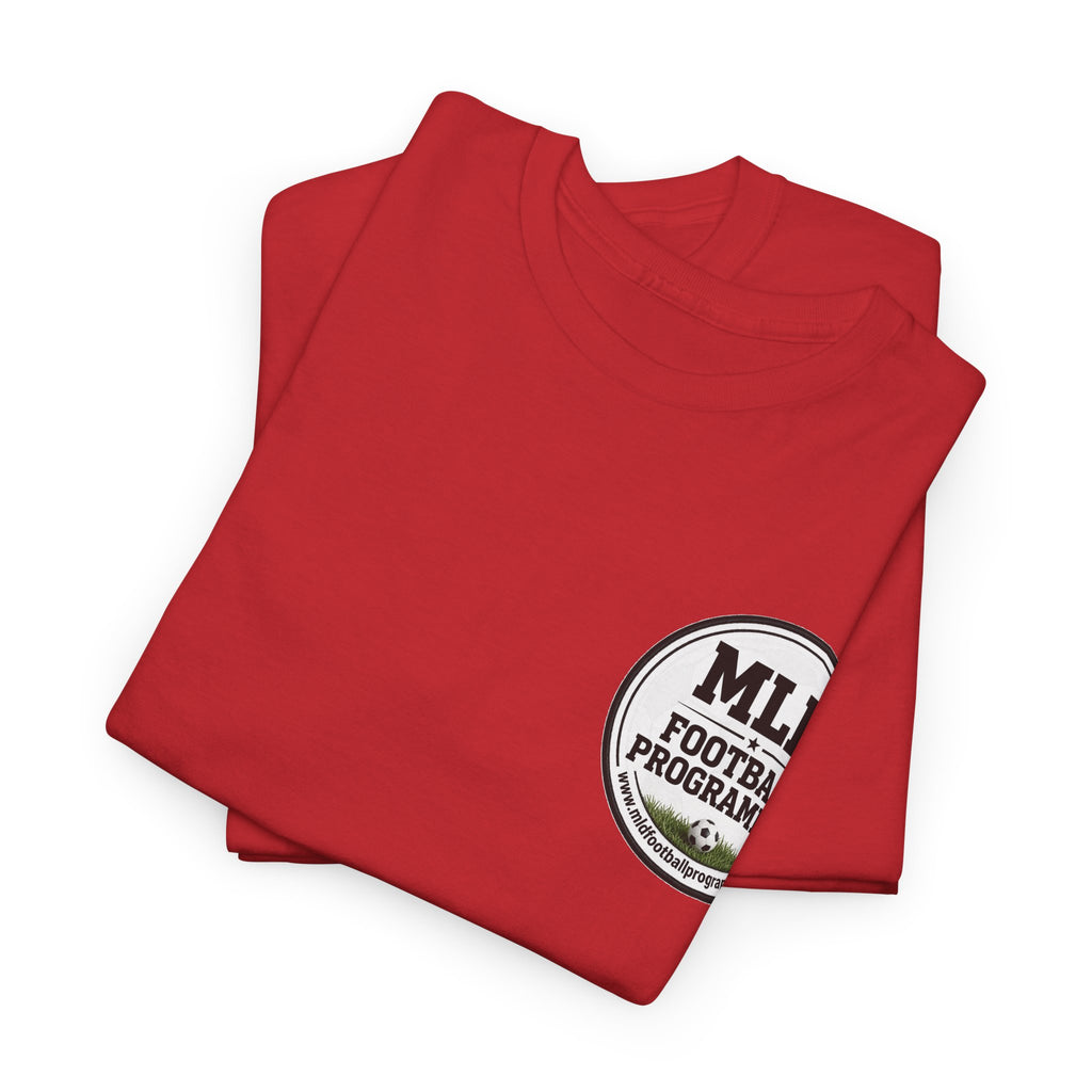 MLD Football Programmes Tee - Retro Logo Chest T-Shirt