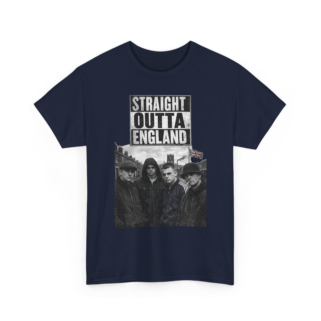Straight Outta England T-Shirt — Retro Band Photo Tee