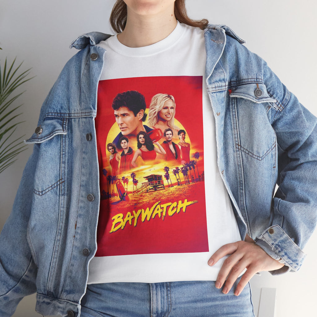 Baywatch Movie Poster Cotton T-Shirt
