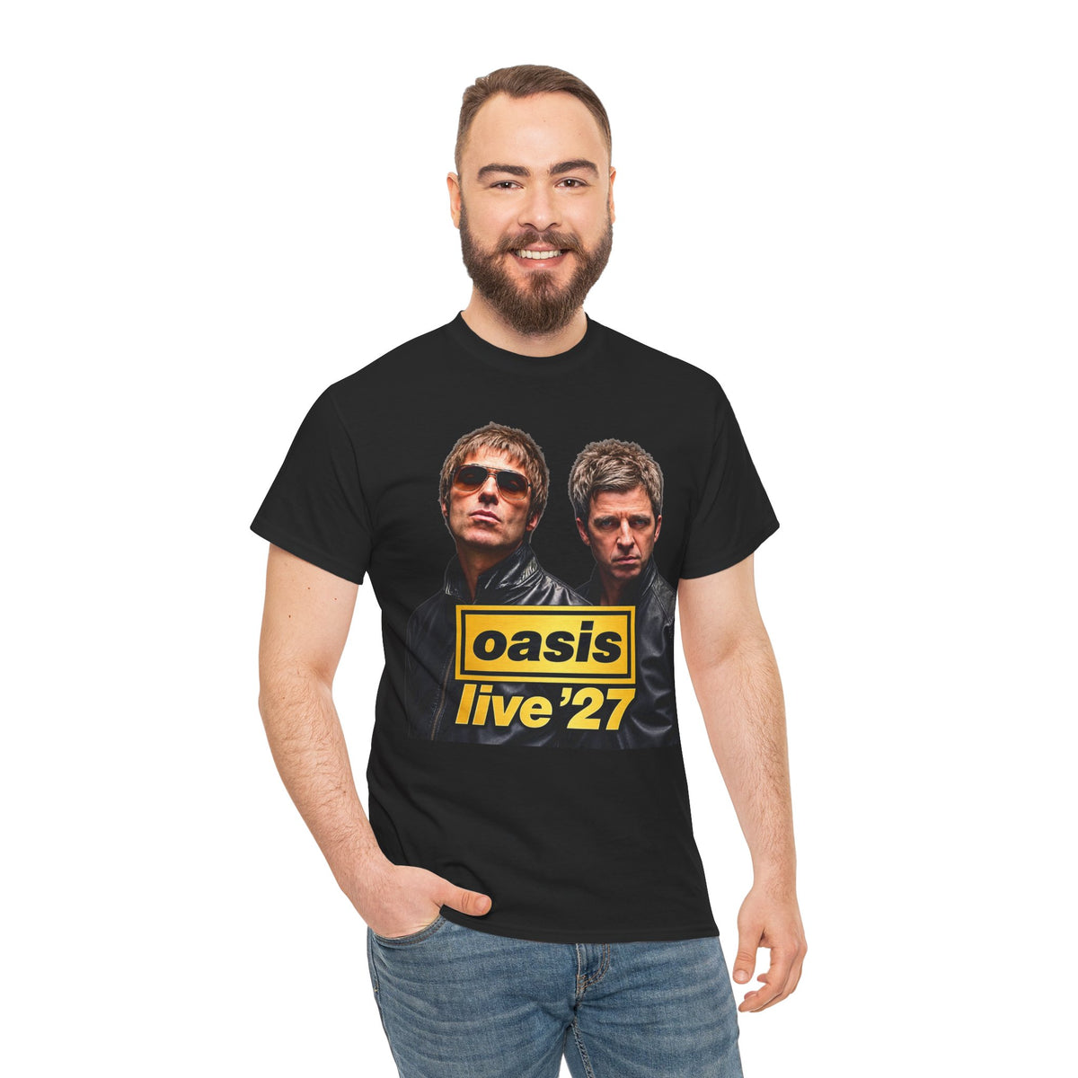 Oasis Live '27 Concert Inspired Cotton T-Shirt