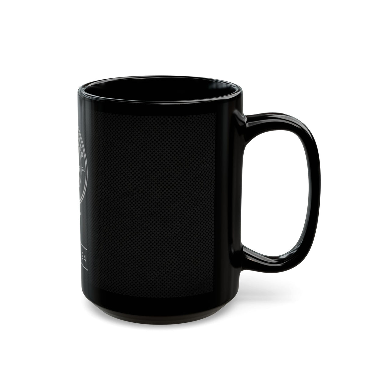 Manchester City Black Ceramic Mug (11oz, 15oz) — Football Club Crest & Puma Logo
