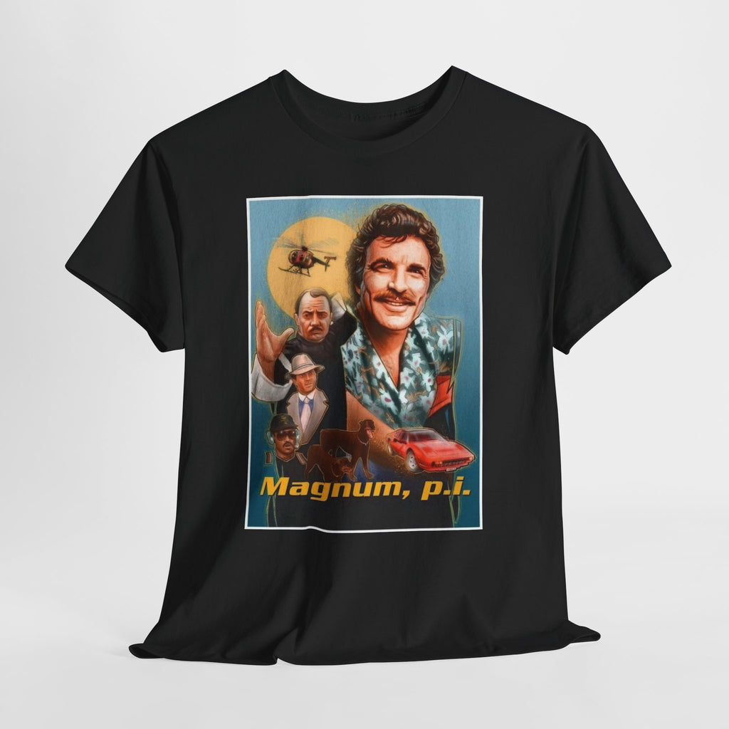 Magnum, P.I. Retro TV Show Inspired Cotton T-Shirt
