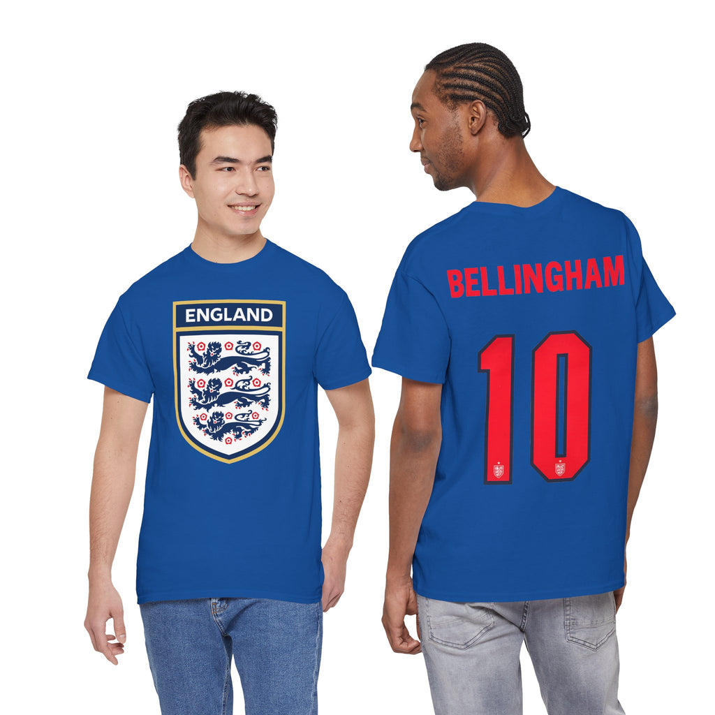 England Football T-Shirt — Bellingham #10 Tee
