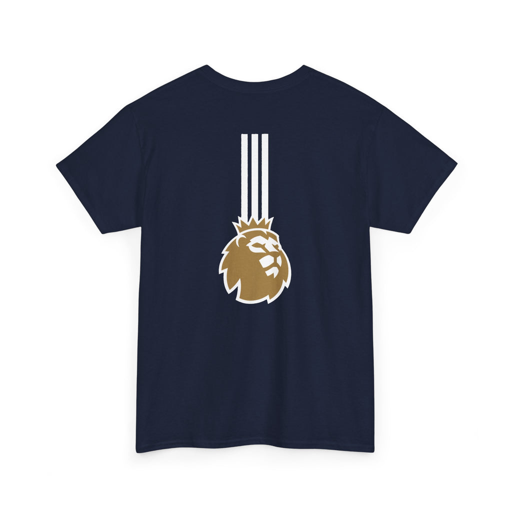 Manchester City City City Tee — Retro Three-Star Premier League Lion Soccer Shirt