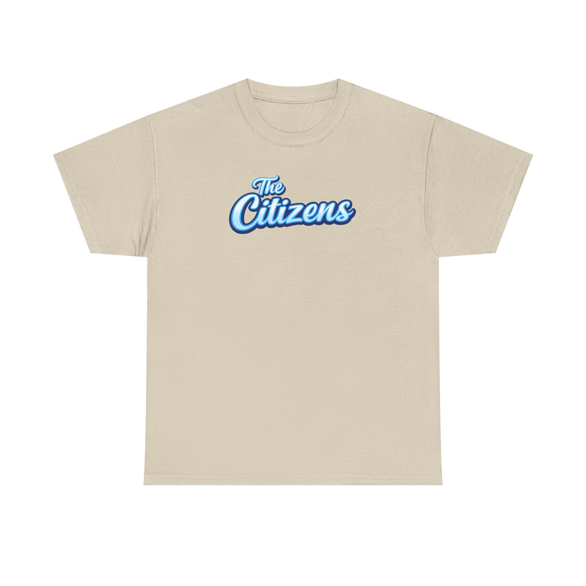 The Citizens Graphic Tee — Retro Script Logo T-Shirt