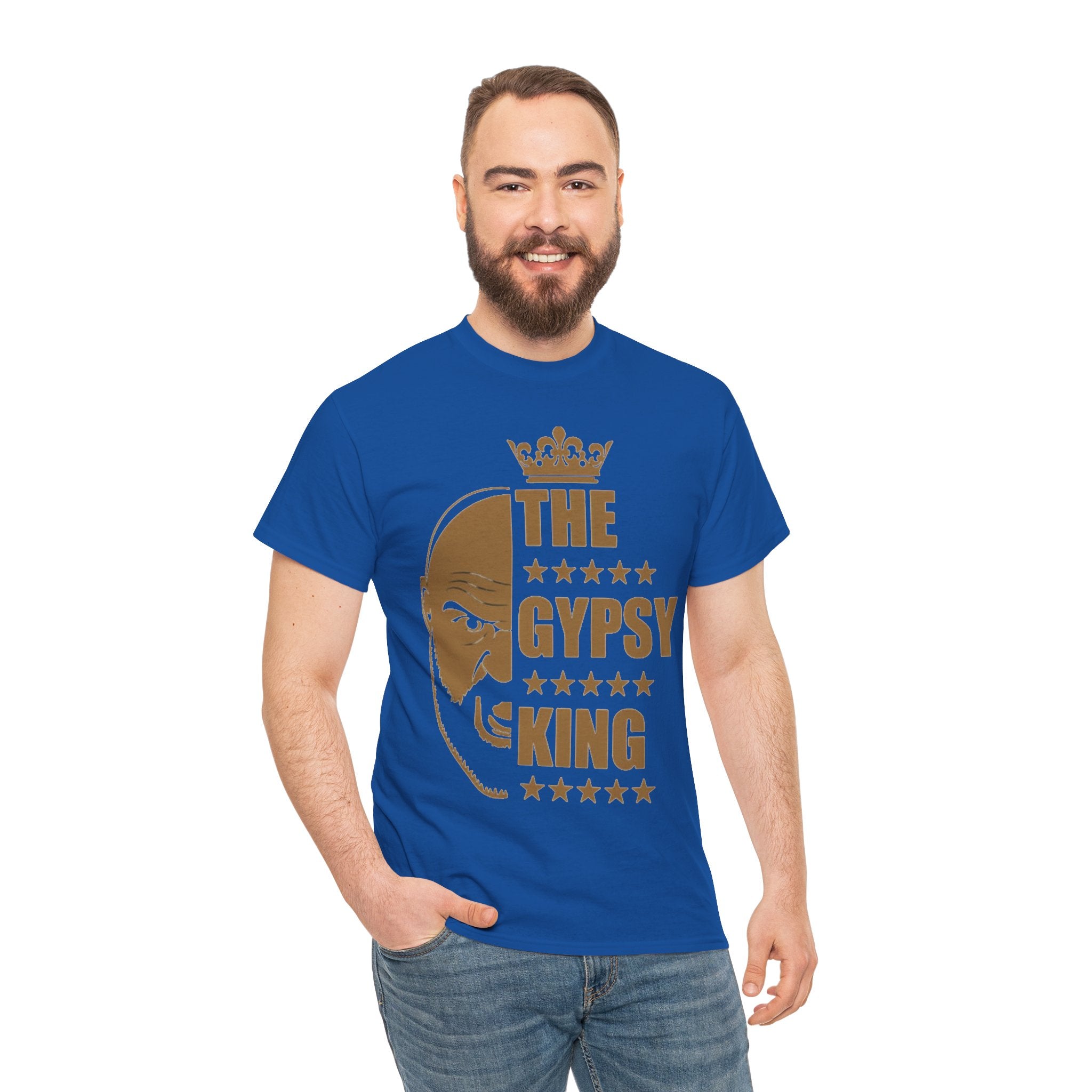 Gypsy King T-Shirt — Bold Tyson Fury Boxing Tribute Tee
