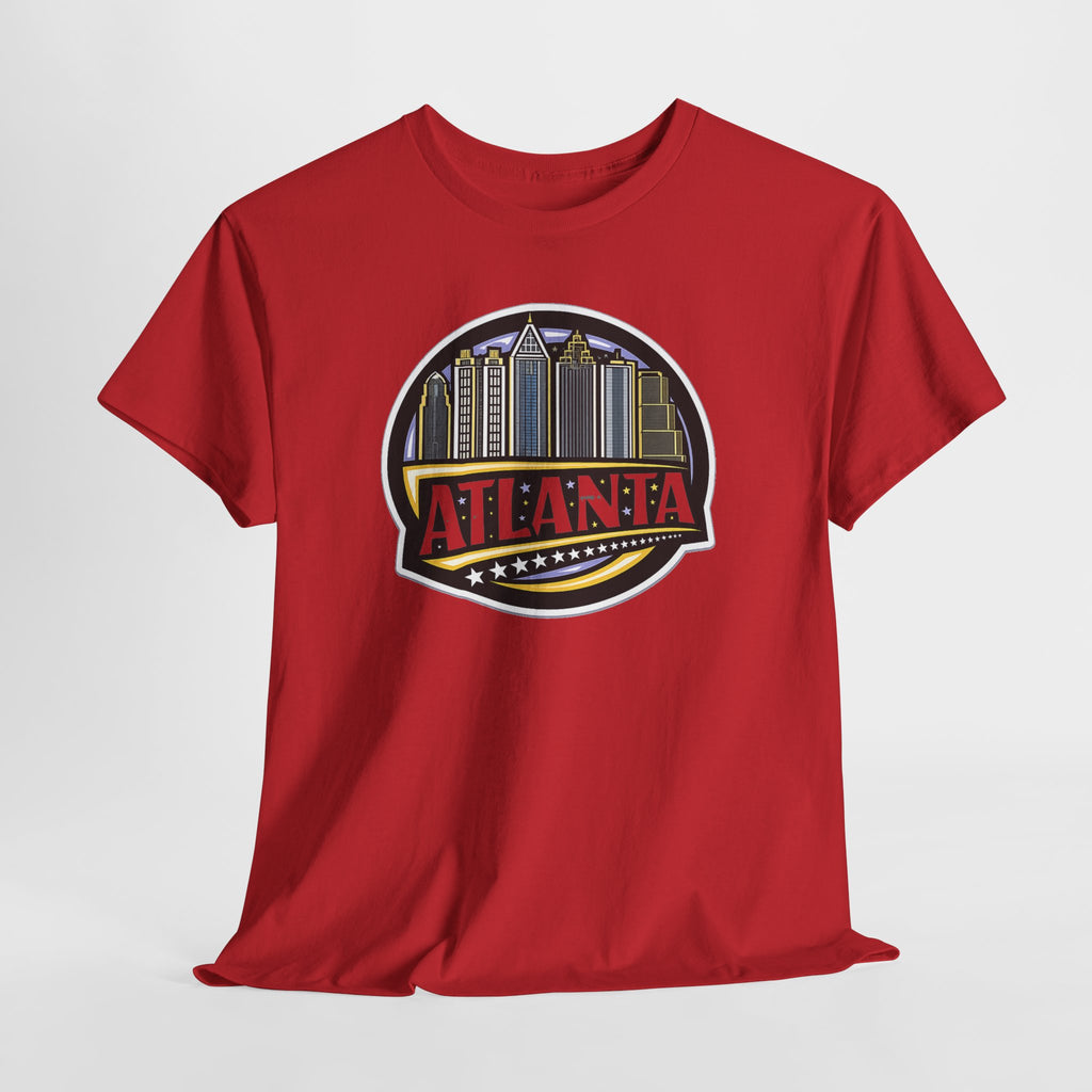 Atlanta Skyline Tee — Vintage City Badge Graphic T-Shirt