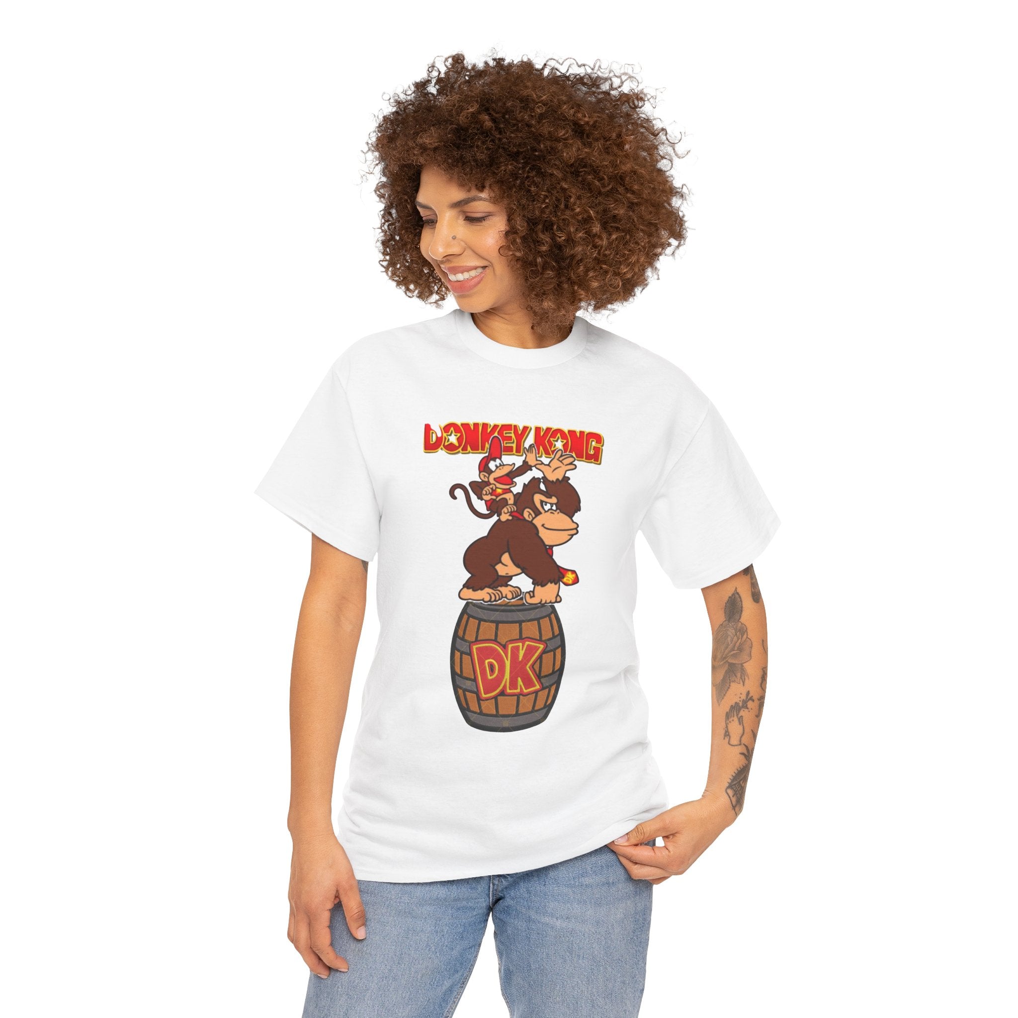 Kong Barrel Logo Cotton T-Shirt
