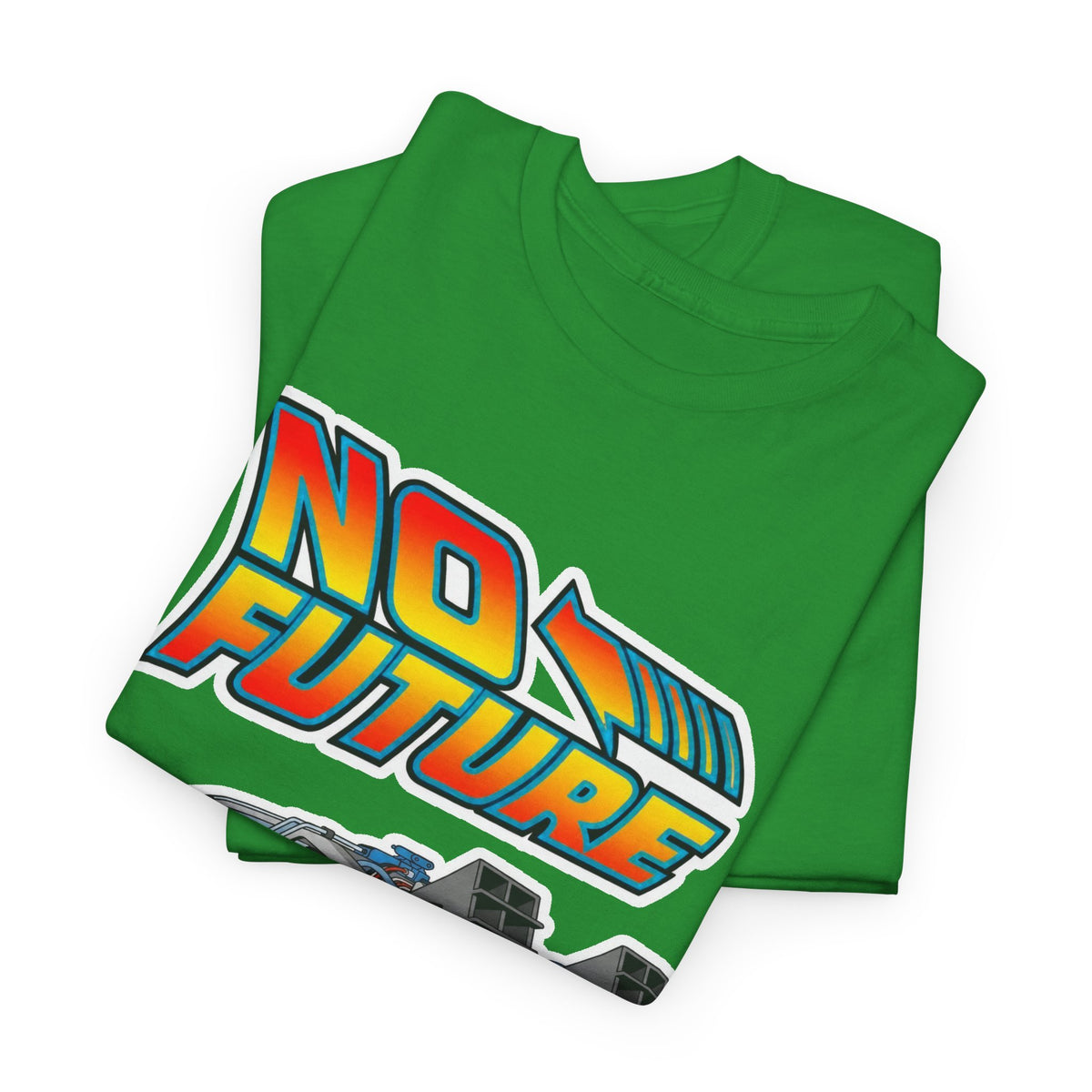 No Future DeLorean Cotton T-Shirt