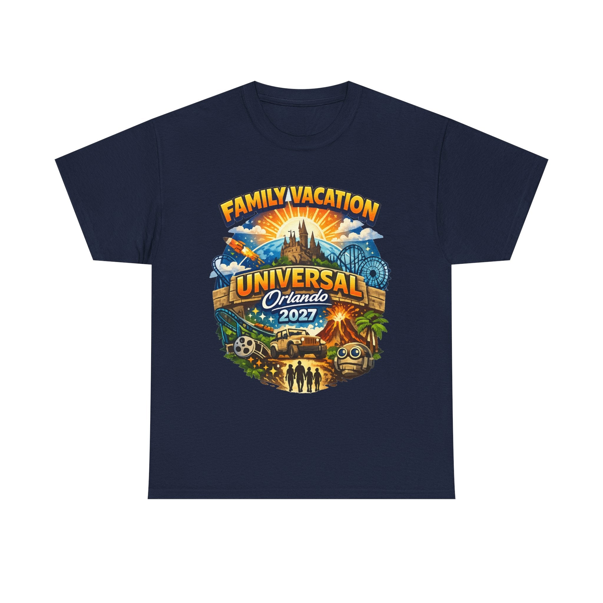 Universal Orlando 2027 Family Vacation T-Shirt