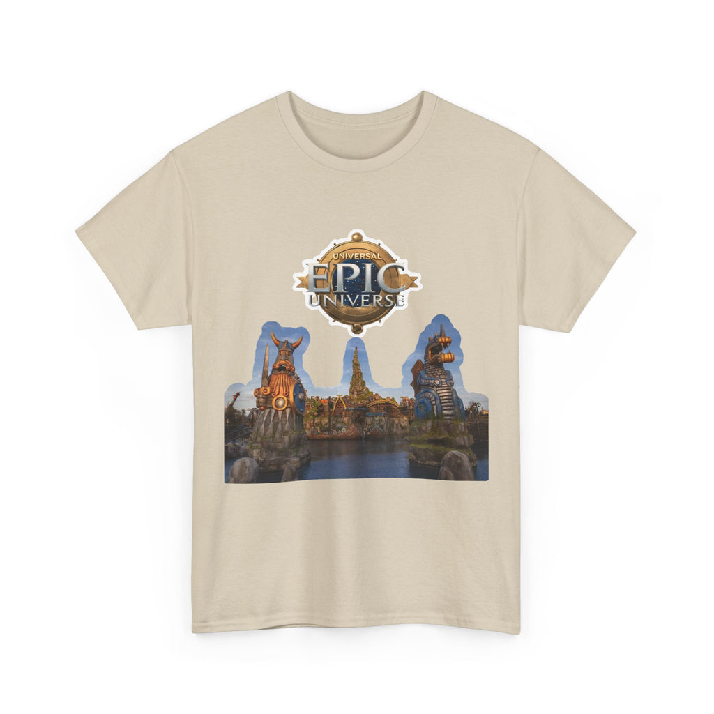 Epic Universe Theme Park T‑Shirt — Iconic Entrance Graphic Tee