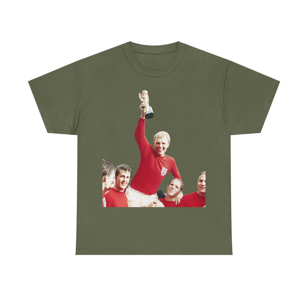 England 1966 World Cup Winners Tee — Retro Team Celebration T-Shirt