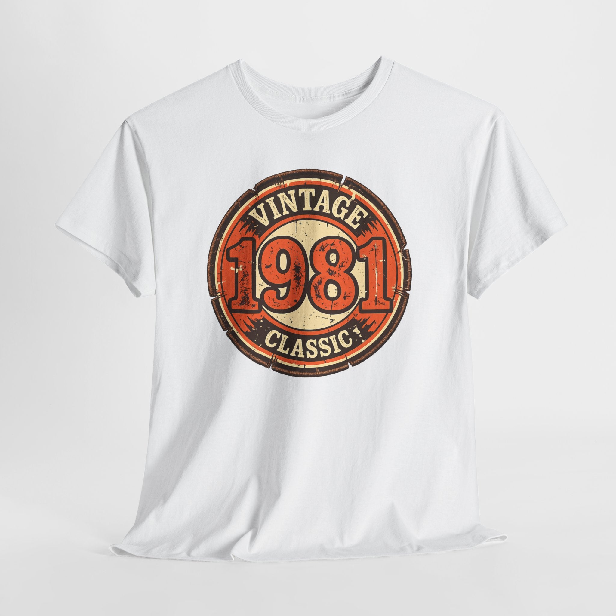 Vintage 1981 Classic T-Shirt — Retro Birthday Tee