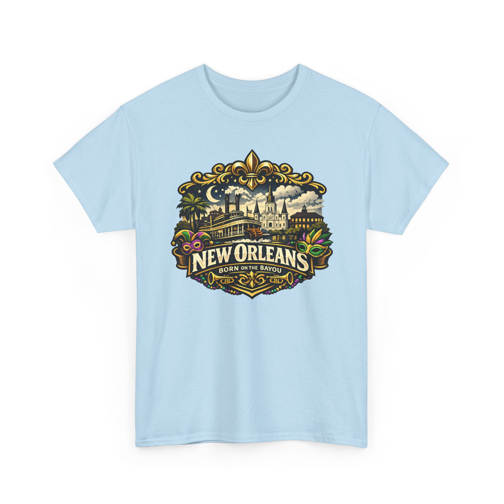 New Orleans Vintage Badge Tee — Crescent City Souvenir T-Shirt
