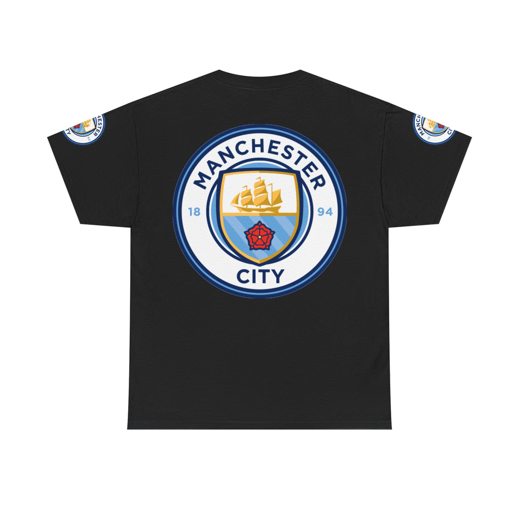 Manchester City Crest T-Shirt — Football Club Logo Tee