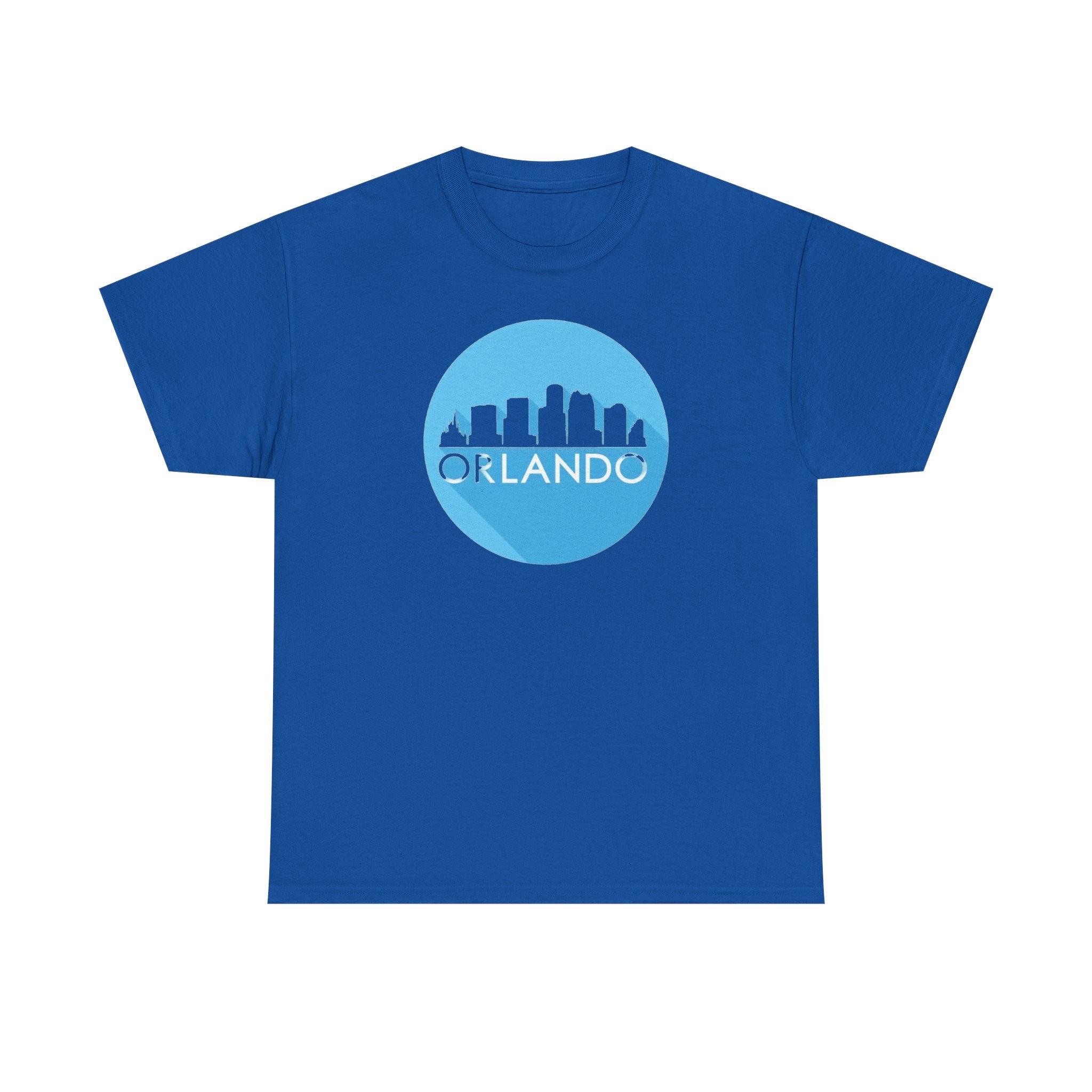 Orlando Skyline Tee — Blue Circle City Skyline T-Shirt