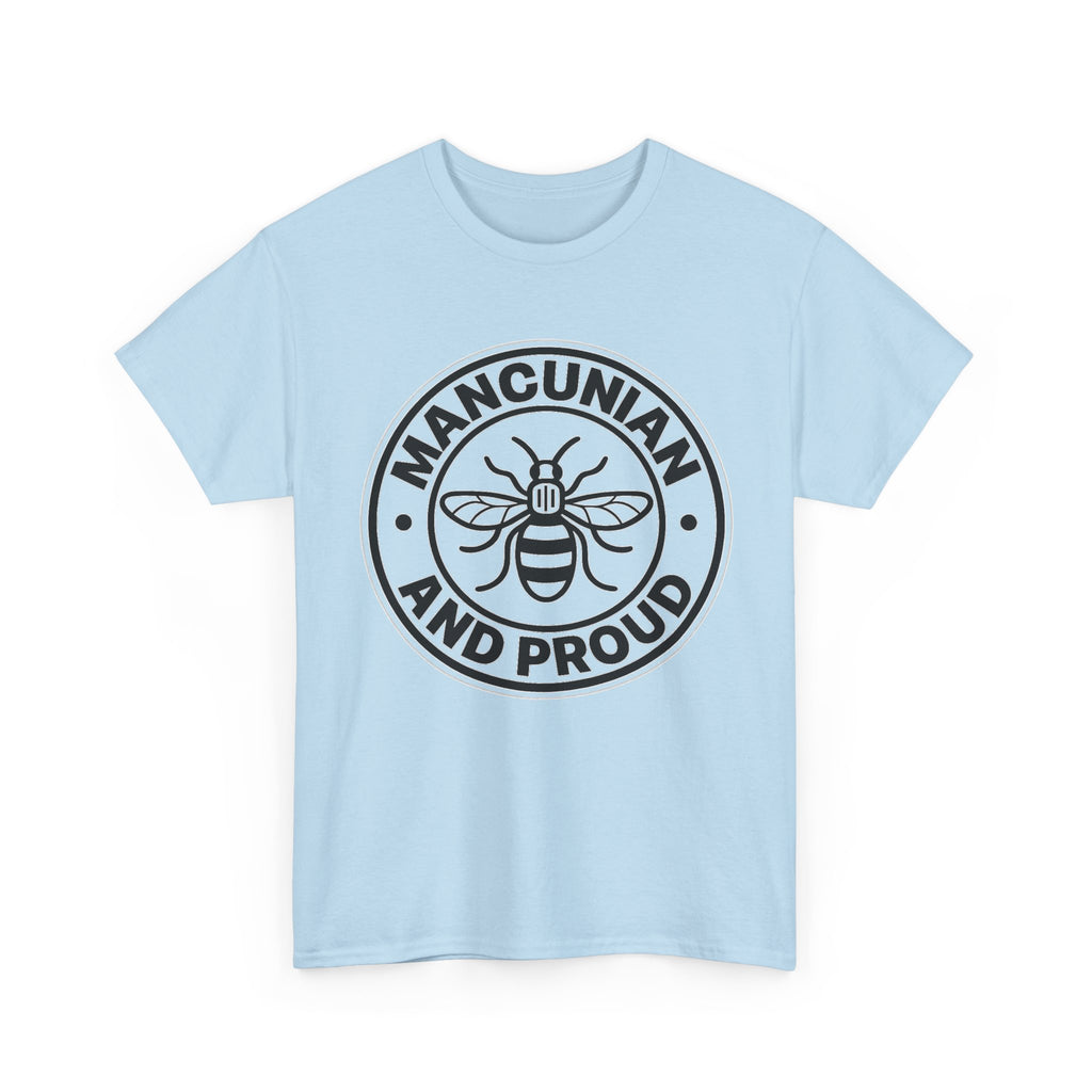 Manchester Bee 'Mancunian and Proud' Cotton T-Shirt