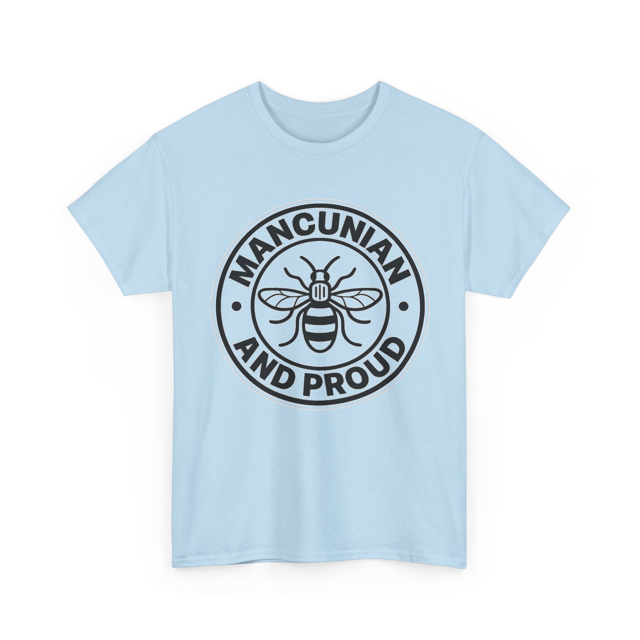 Manchester Bee 'Mancunian and Proud' Cotton T-Shirt