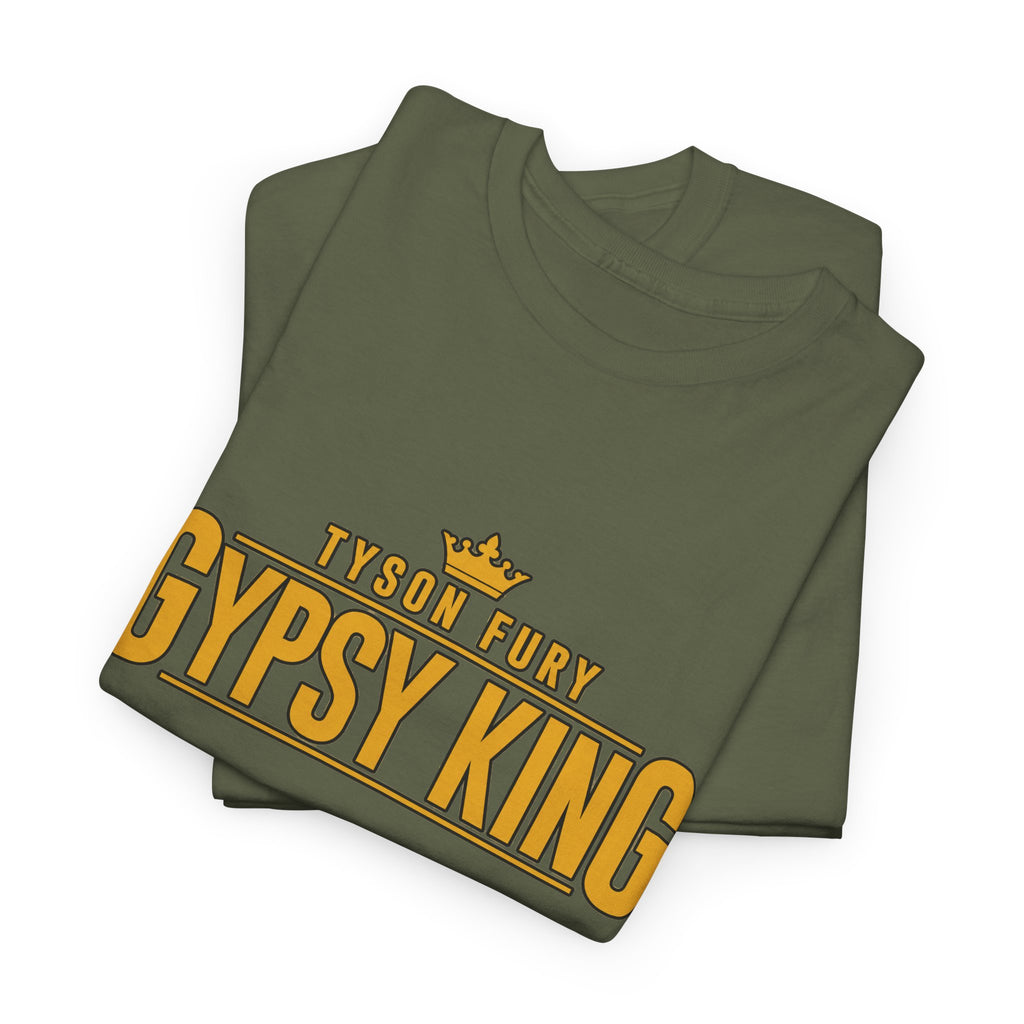T-Shirt — "Gypsy King" Retro Crown Boxing Tribute Tee