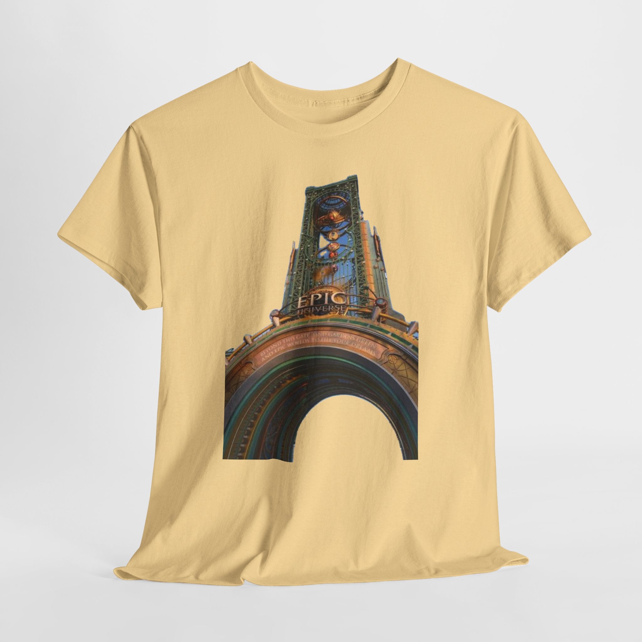 Epci Universe Vintage Theater Arch Graphic Tee — 'Epic' Retro Marquee T-Shirt