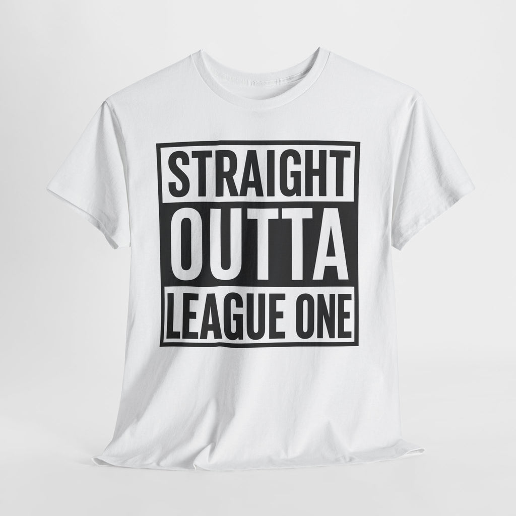 Straight Outta League One T‑Shirt — Football Fan Tee