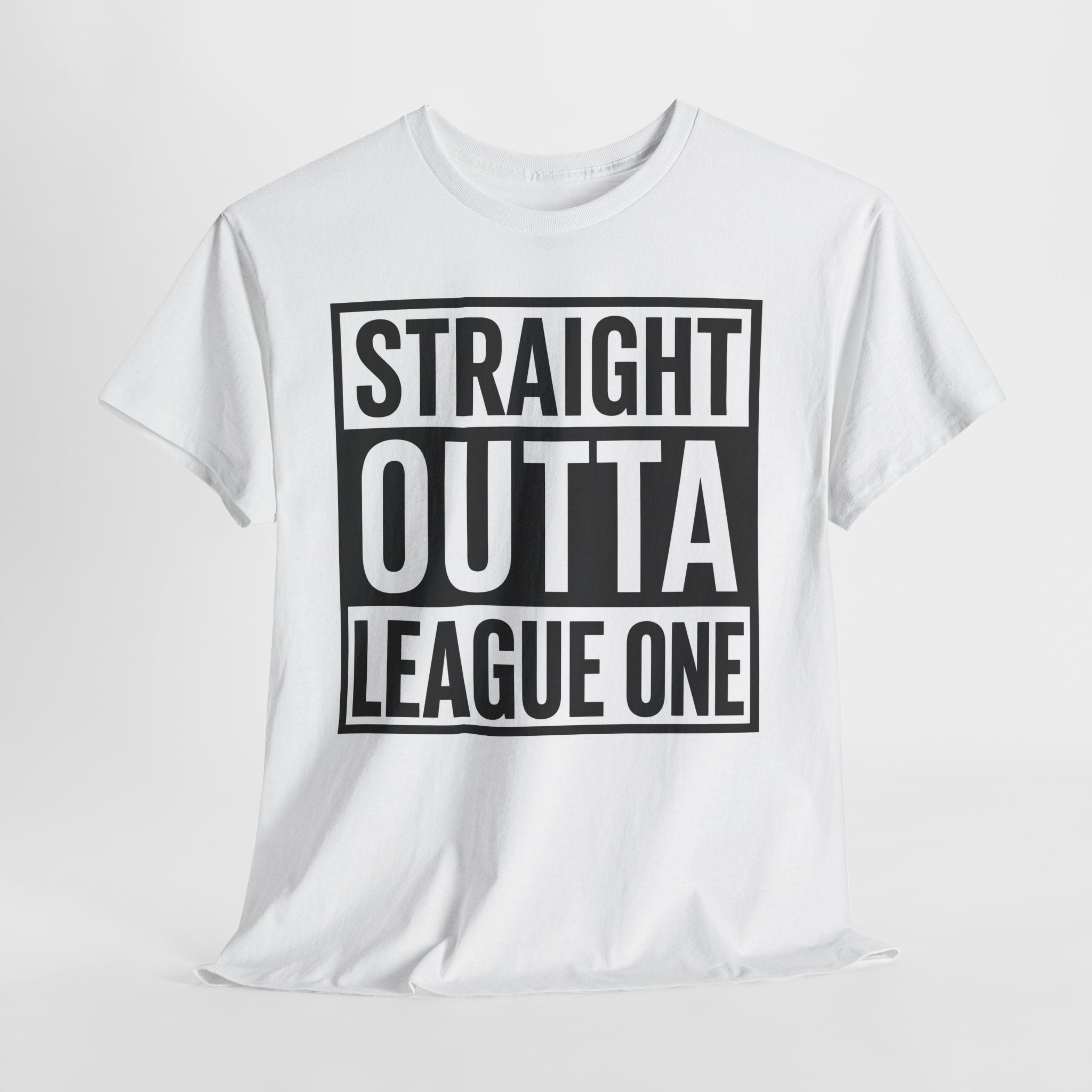 Straight Outta League One T‑Shirt — Football Fan Tee