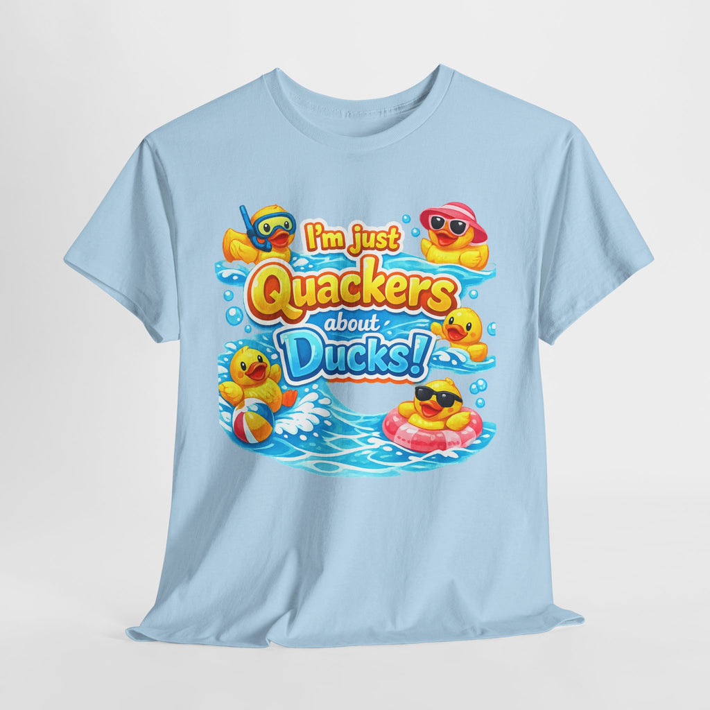 I'm Just Quackers About Ducks! Cute Rubber Duck Pool Tee