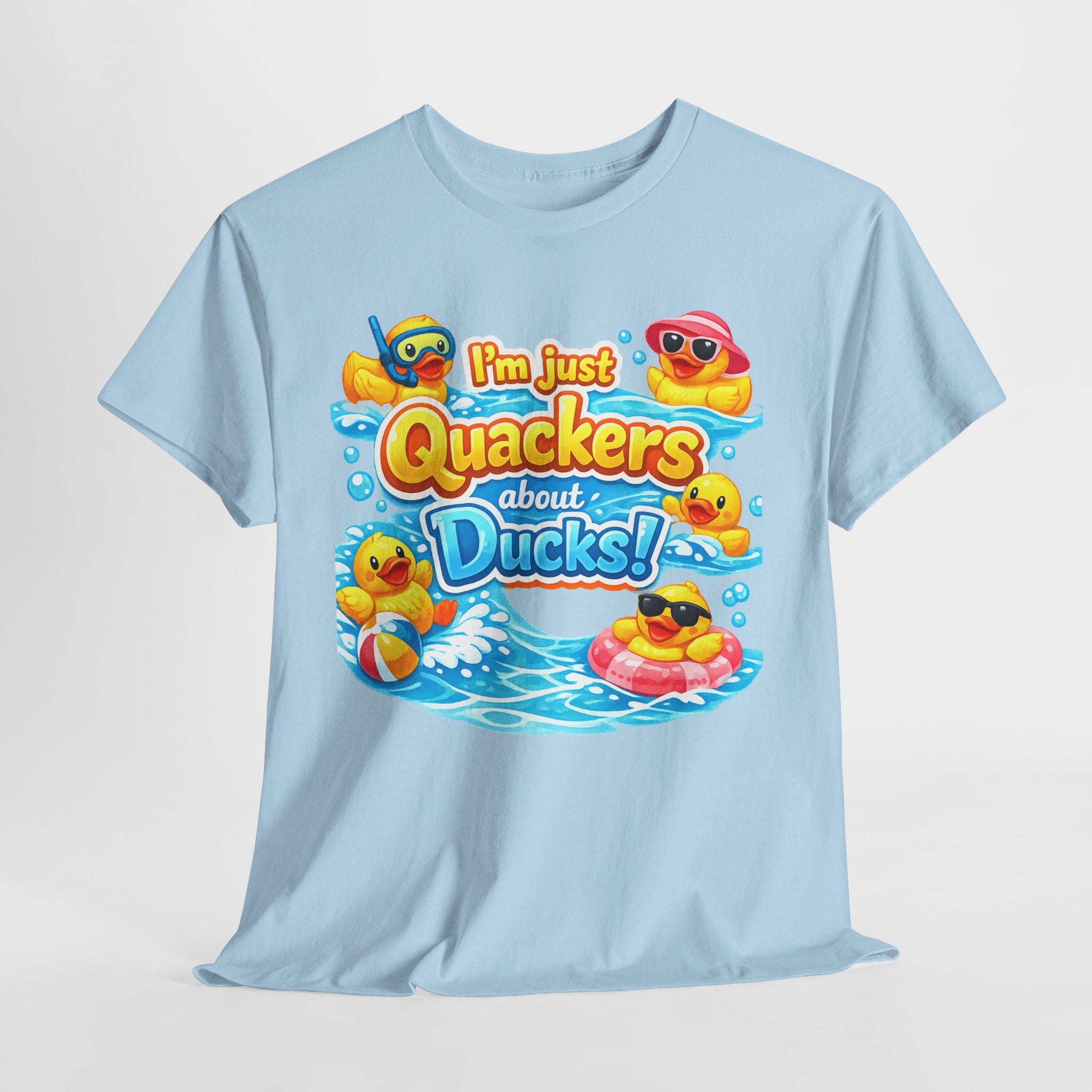 I'm Just Quackers About Ducks! Cute Rubber Duck Pool Tee