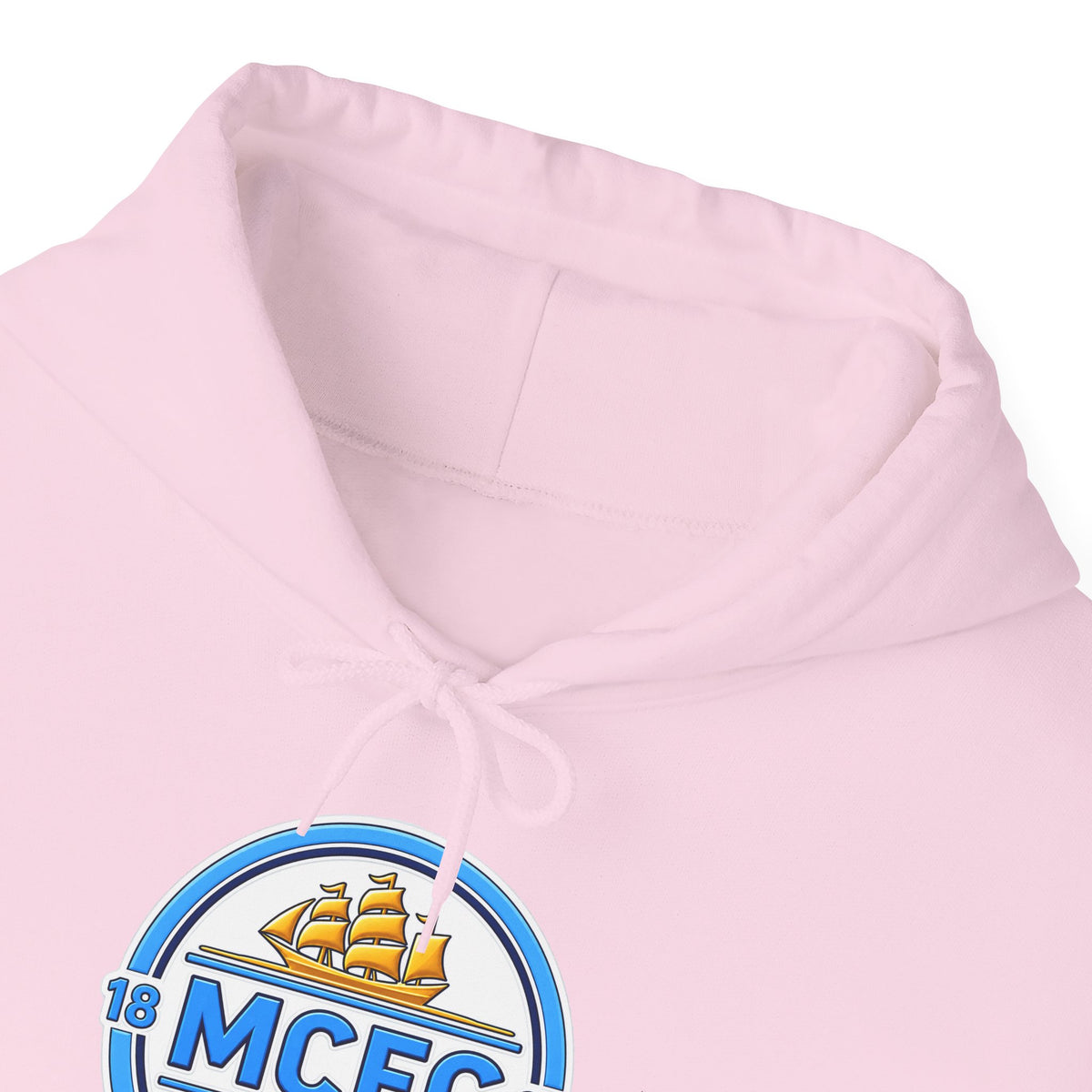MCFC Logo Hoodie – Vintage Football Club Crest Pullover