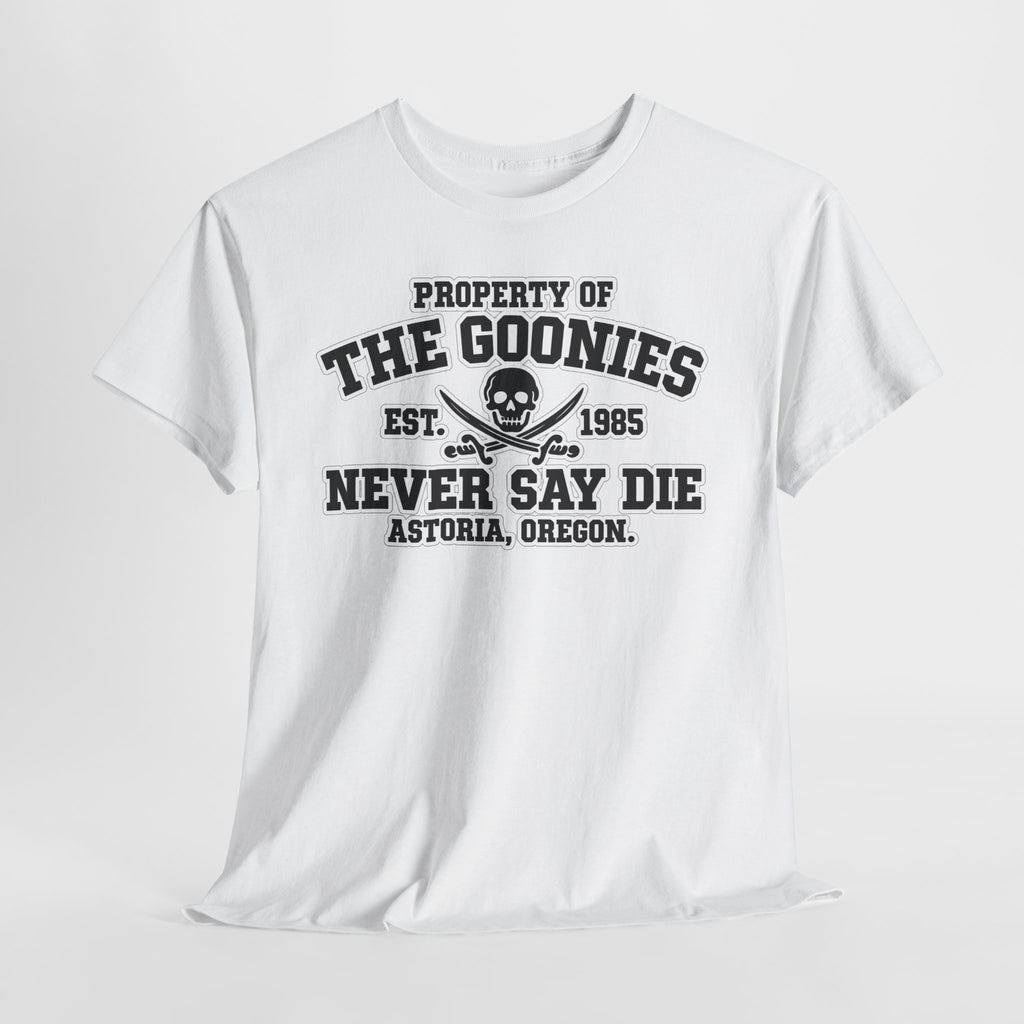 The Goonies "Never Say Die" Tee - Vintage Astoria Oregon Movie T-Shirt