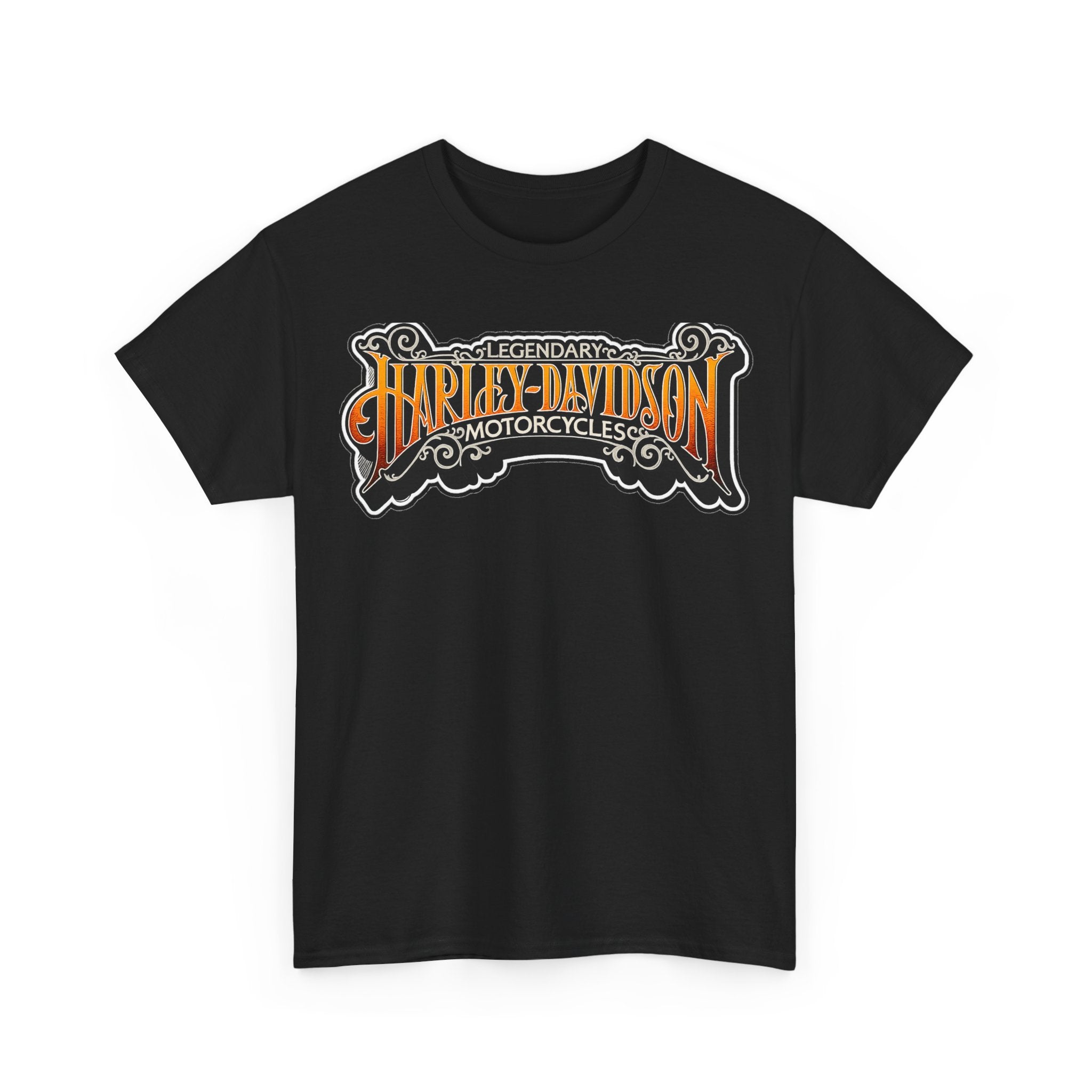 Harley-Davidson Vintage Logo Tee — Retro Motorcycle Graphic T-Shirt