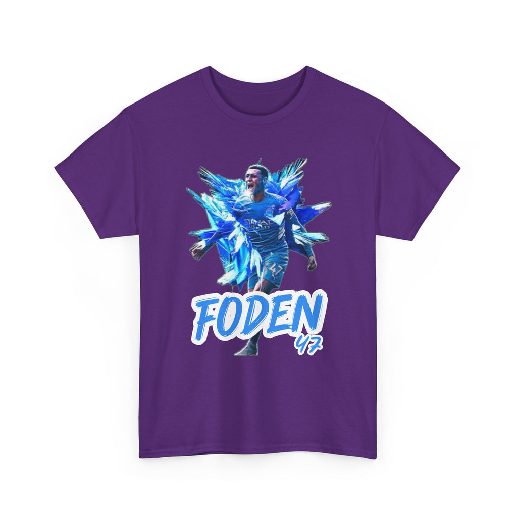 Phil Foden Manchester City T-Shirt - Foden 47 Football Jersey Shirt