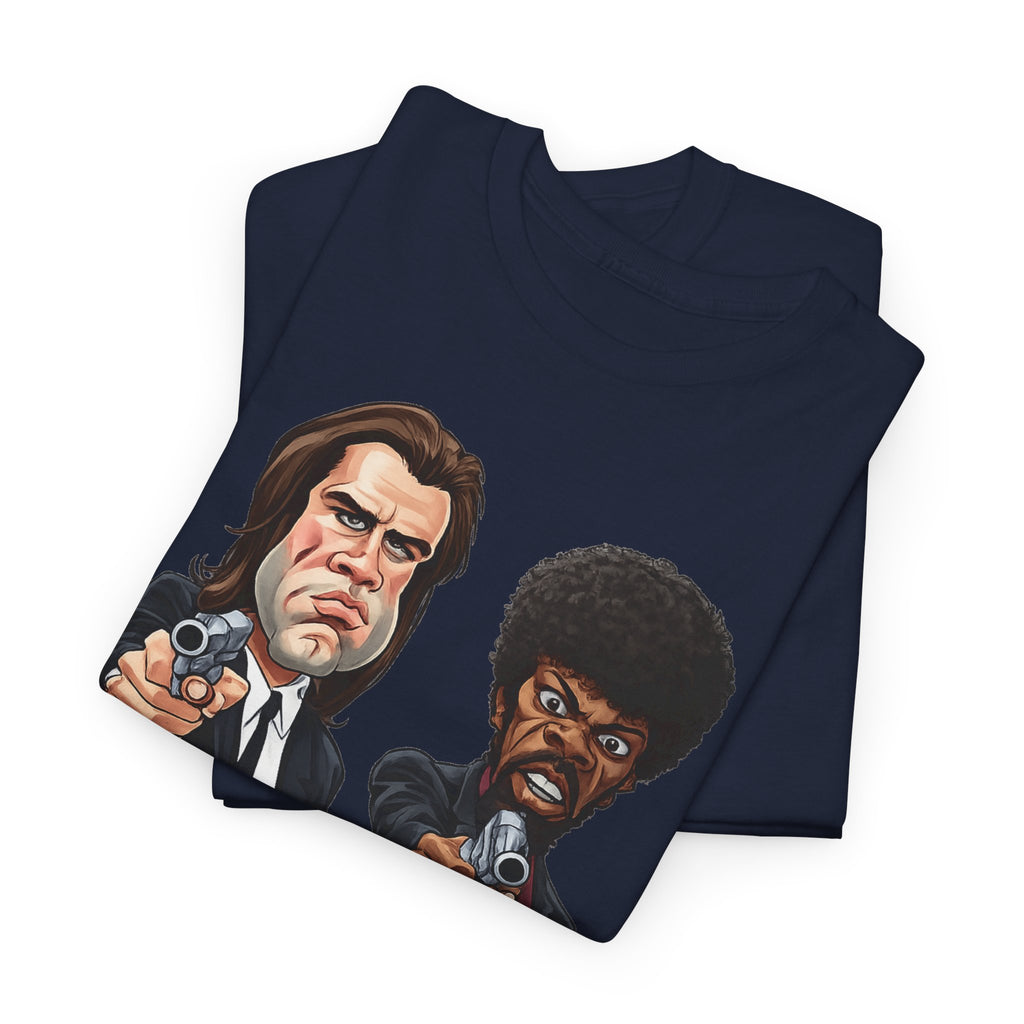 Pulp Fiction Graphic Tee - Retro Movie Poster T-Shirt