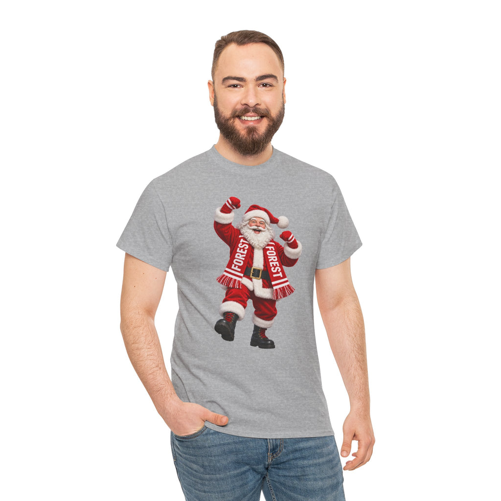 Nottingham Forest Santa Claus Dancing T‑Shirt — Vintage Christmas Holiday Tee
