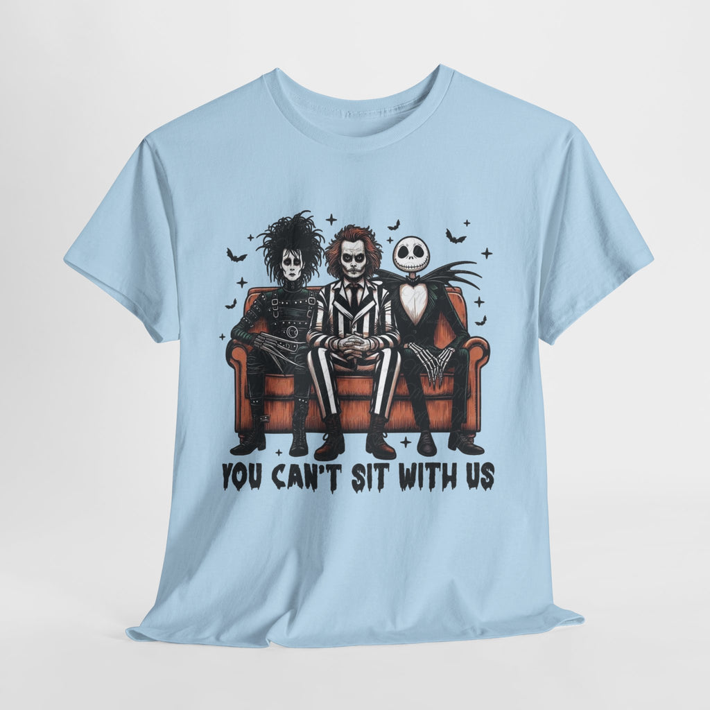 Johnny Depp Graphic Tee — 'You Can't Sit With Us' Halloween Horror Trio T-Shirt