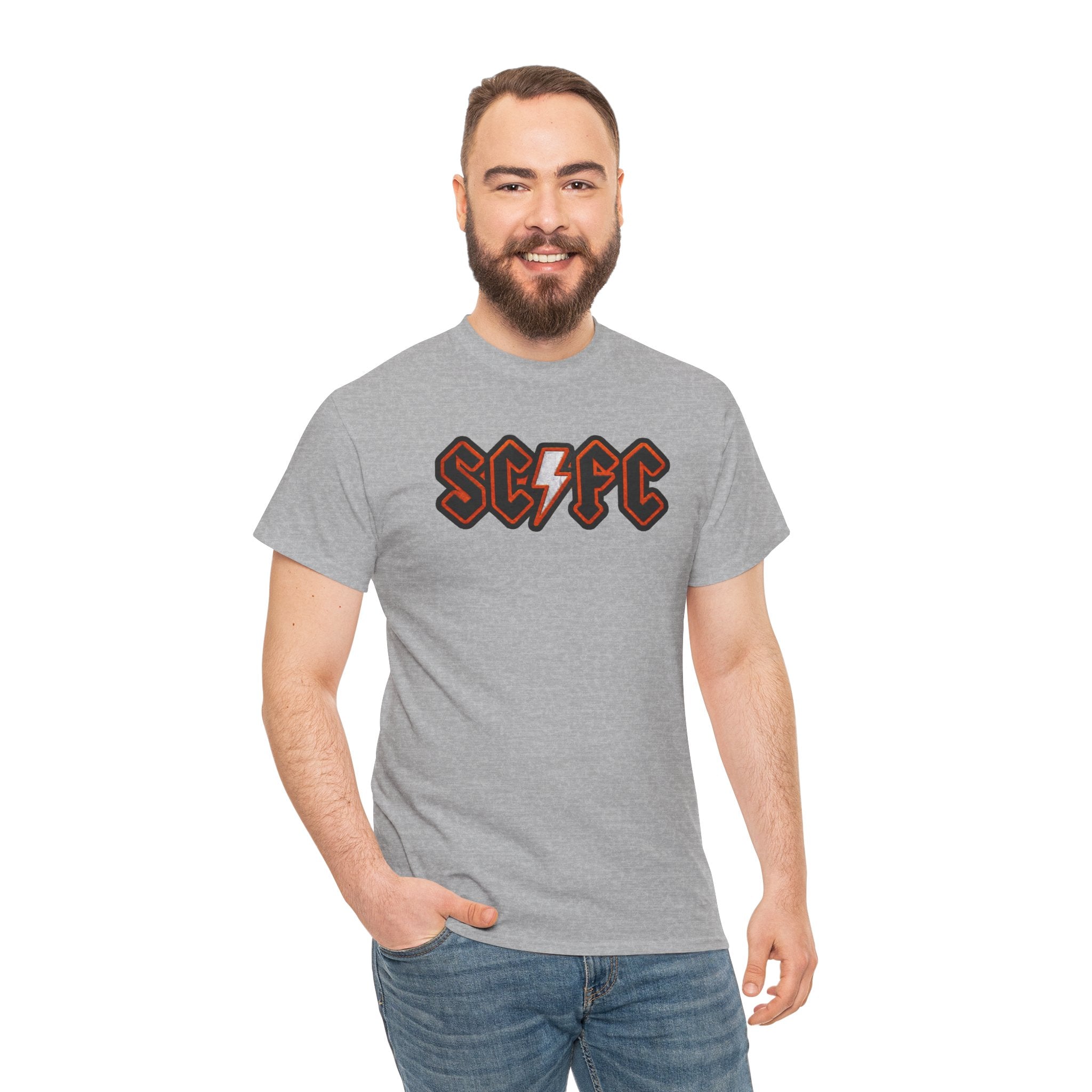Salford City Inspired Logo T-Shirt — Retro Gothic Band-Style Tee