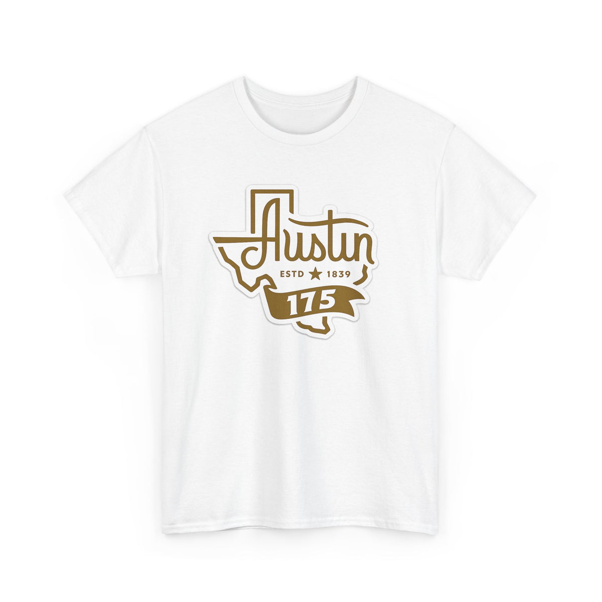 Austin Texas 175th Anniversary Cotton T‑Shirt