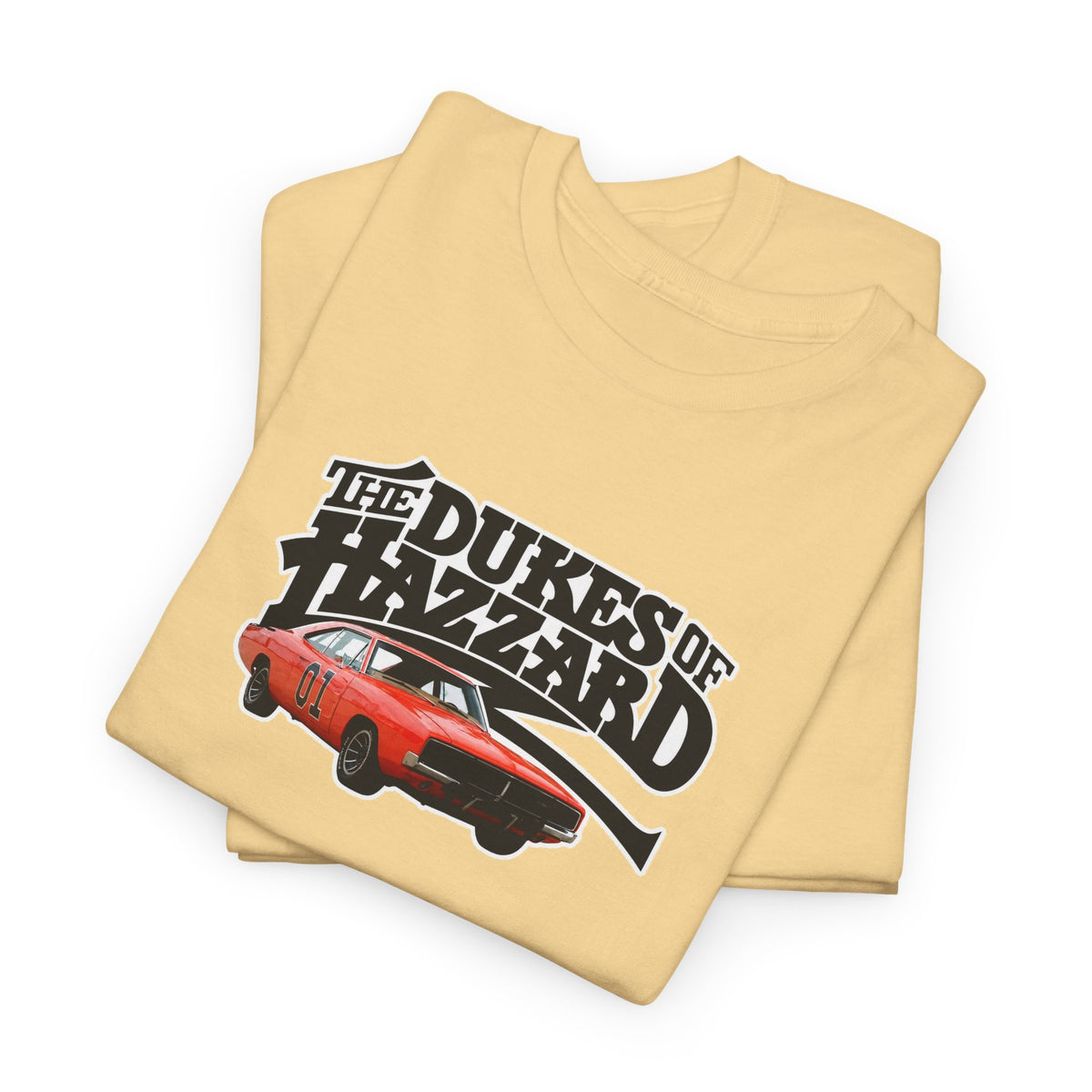 Dukes of Hazzard Charger Graphic Tee — Classic Retro TV Car Shirt